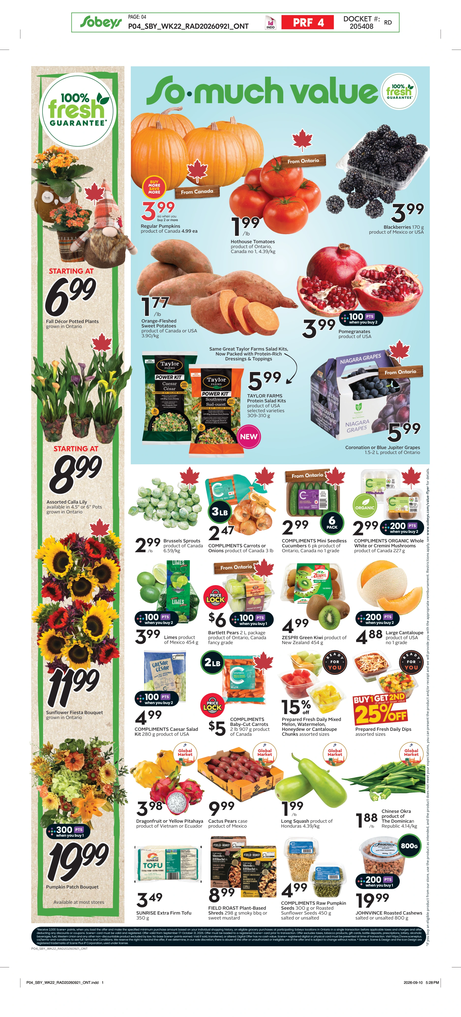 Sobeys Ontario Weekly eFlyer 09/24 -09/30 - Page 6