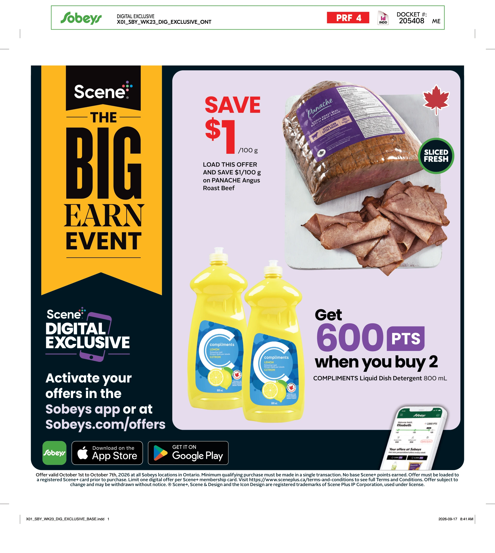 Sobeys Ontario Weekly eFlyer 10/01 -10/07 - Page 13