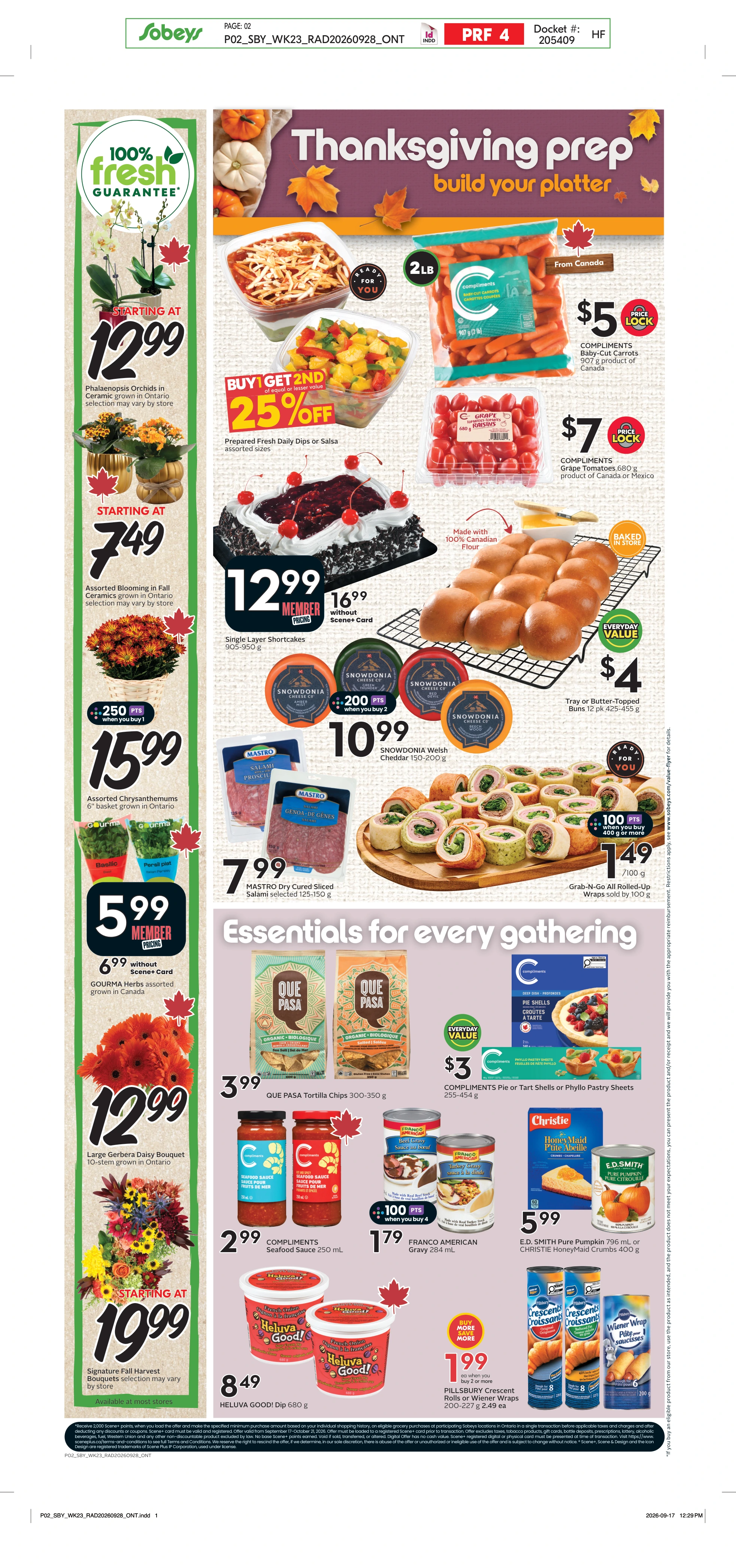 Sobeys Ontario Weekly eFlyer 10/01 -10/07 - Page 4