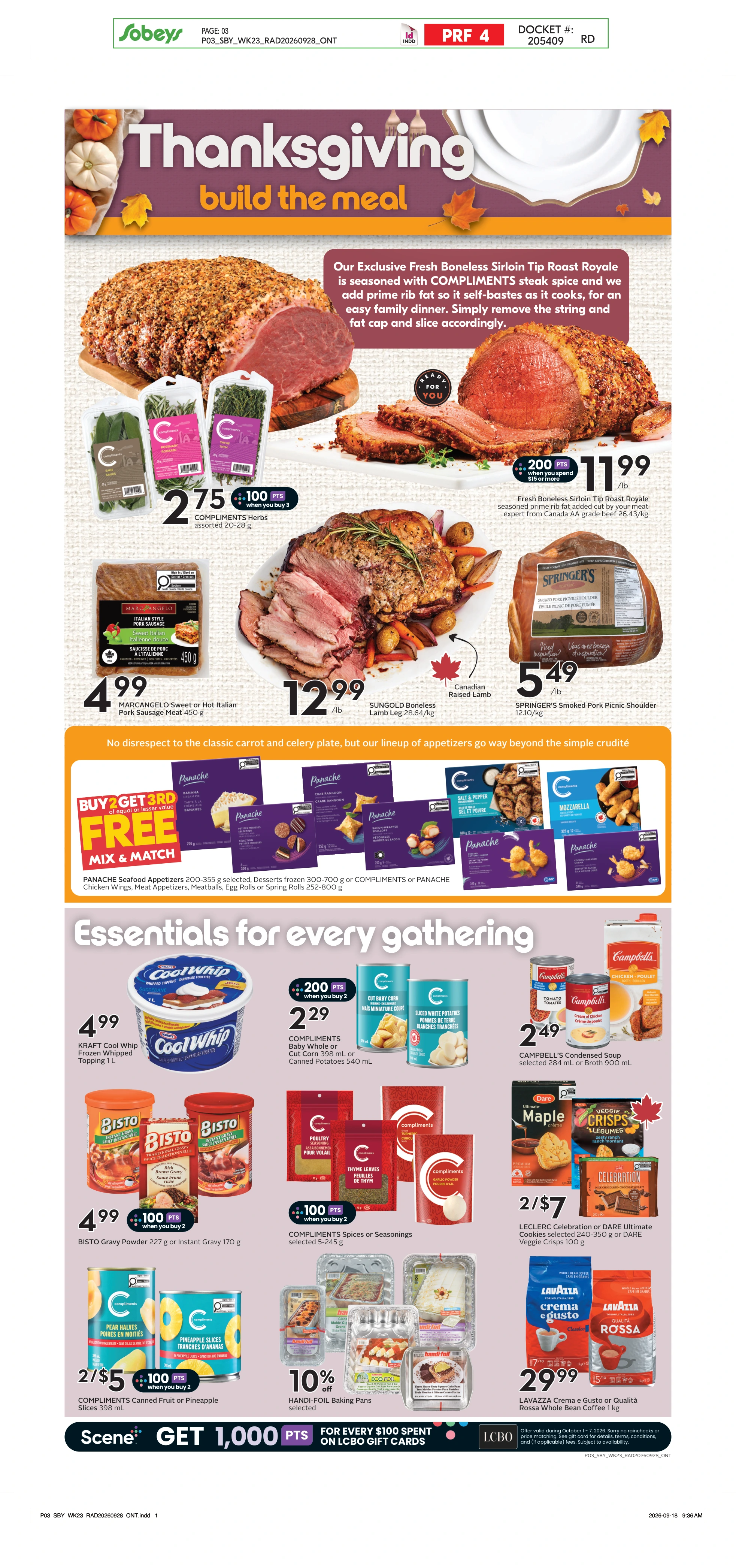 Sobeys Ontario Weekly eFlyer 10/01 -10/07 - Page 5