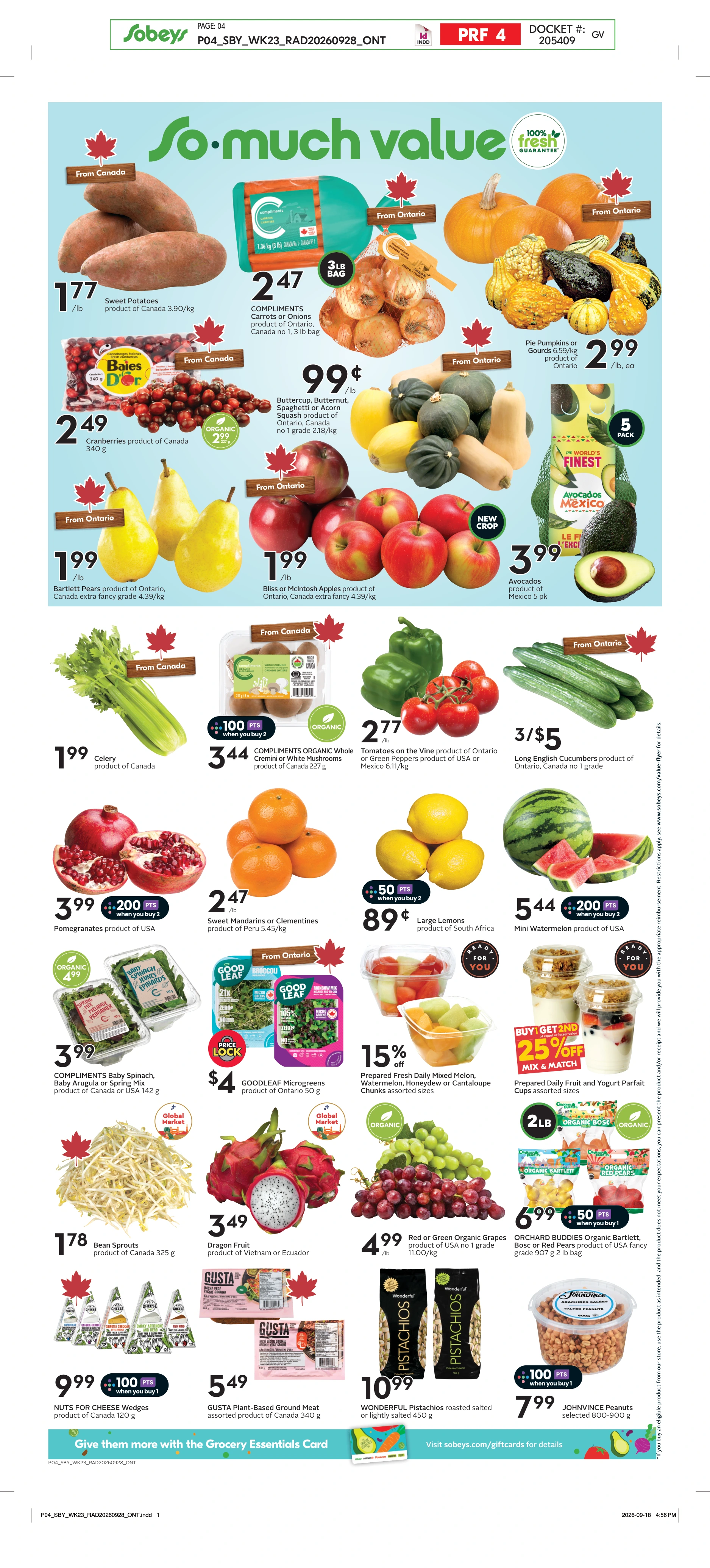 Sobeys Ontario Weekly eFlyer 10/01 -10/07 - Page 6