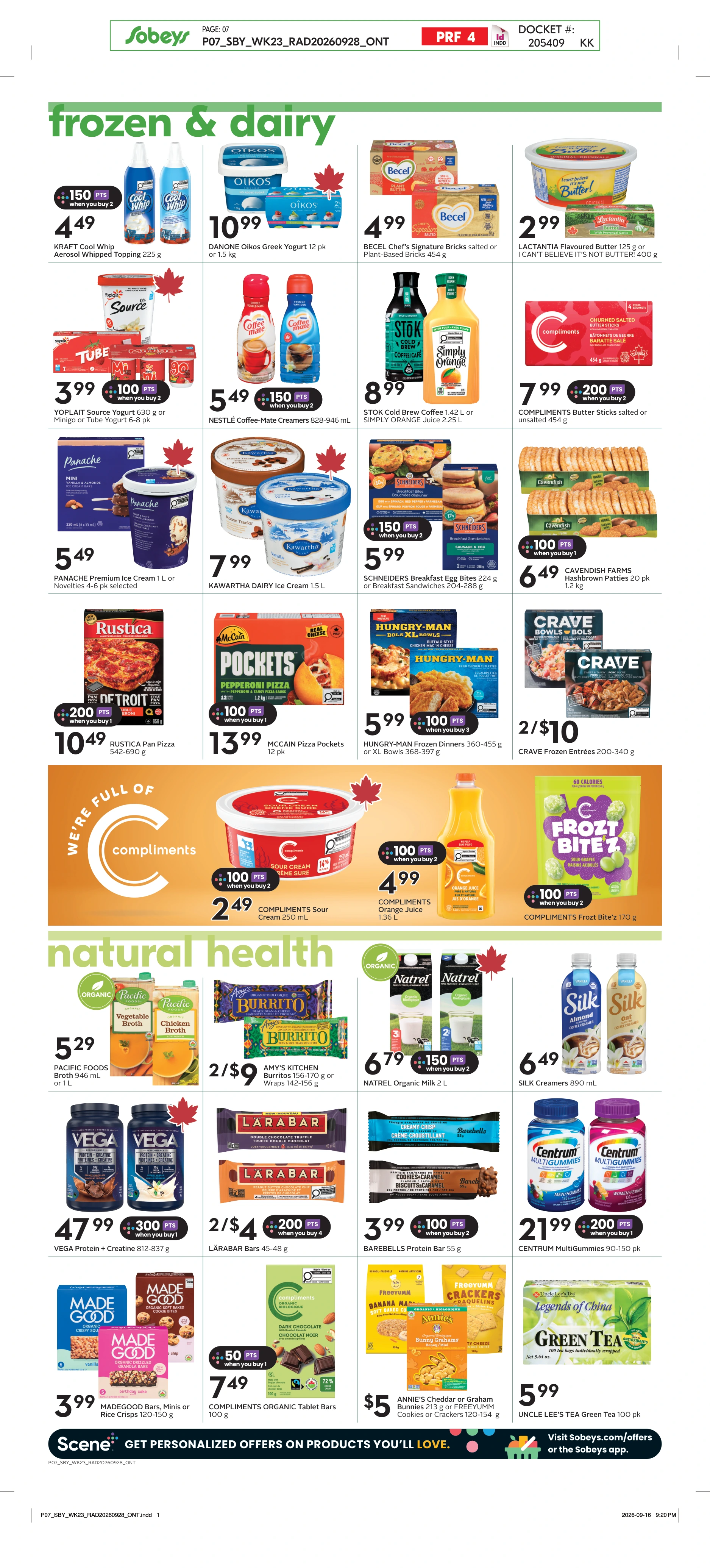 Sobeys Ontario Weekly eFlyer 10/01 -10/07 - Page 9