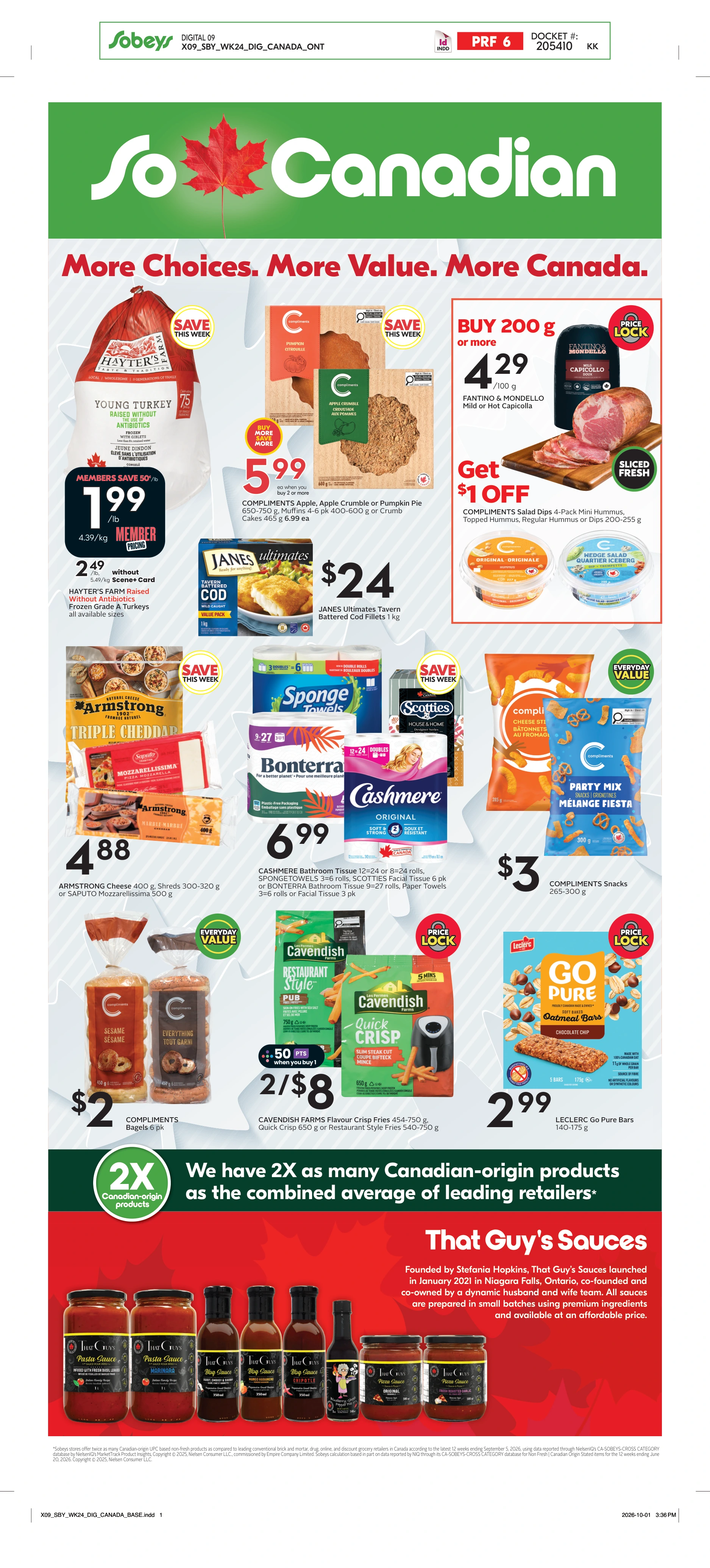 Sobeys Ontario Weekly eFlyer 10/08 -10/14 - Page 14