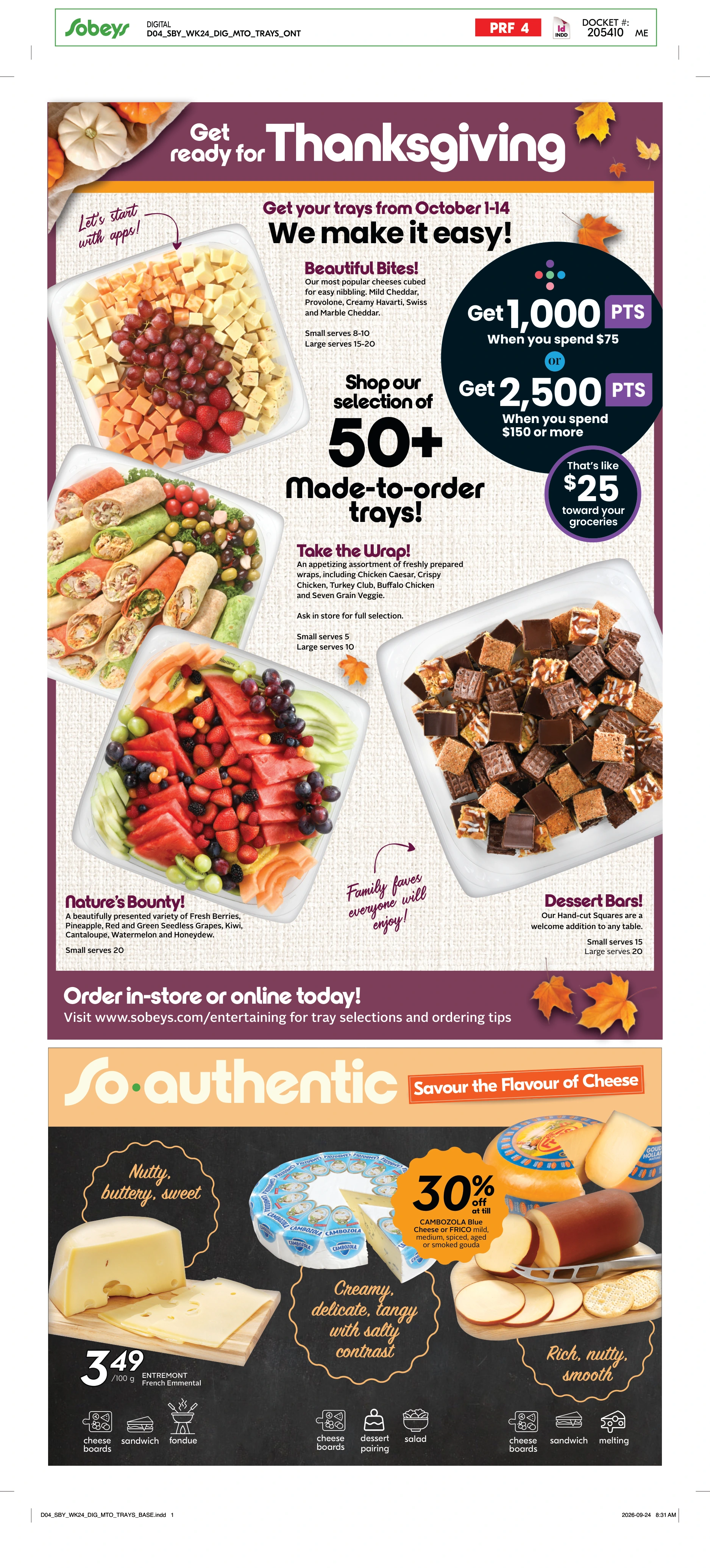 Sobeys Ontario Weekly eFlyer 10/08 -10/14 - Page 18