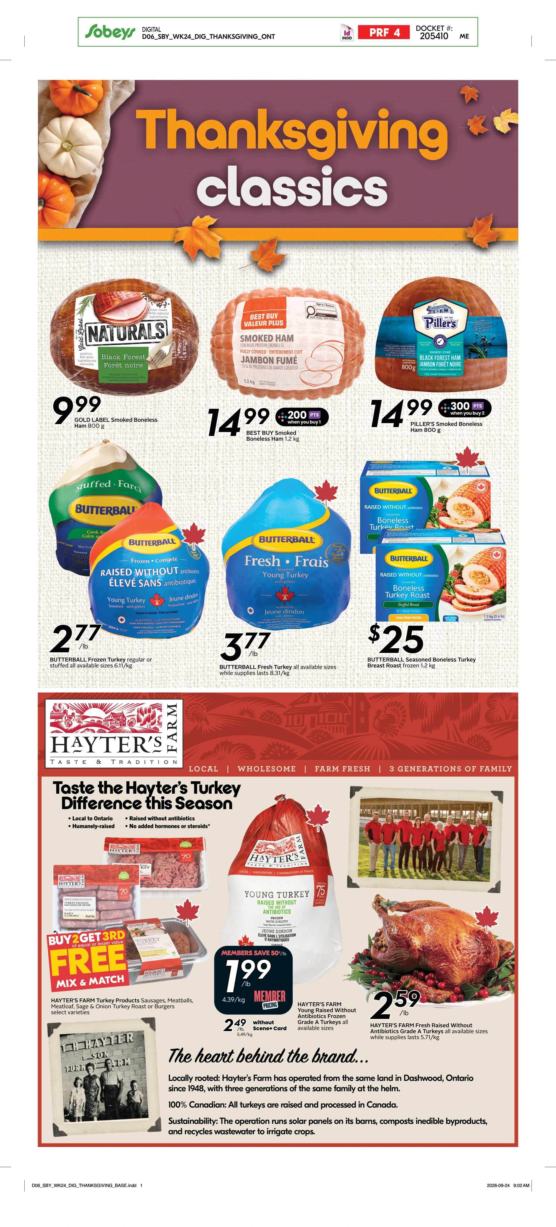 Sobeys Ontario Weekly eFlyer 10/08 -10/14 - Page 20