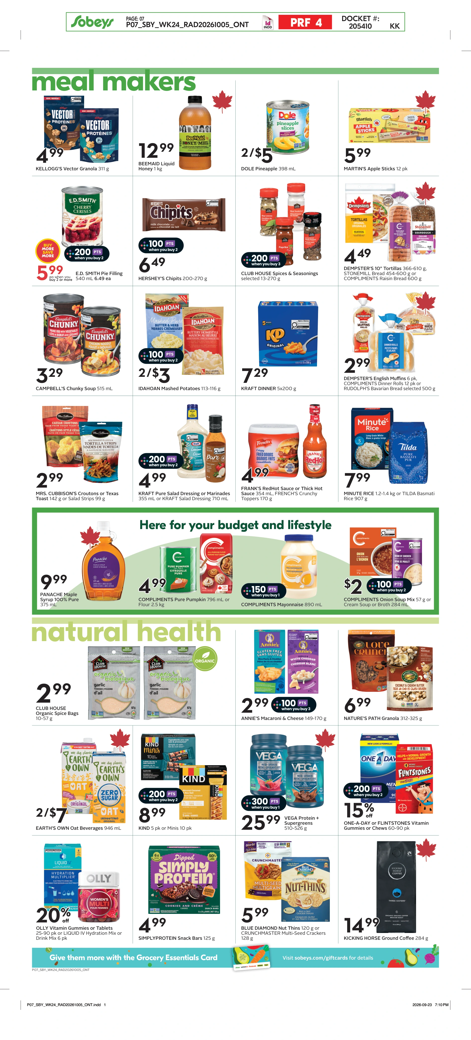 Sobeys Ontario Weekly eFlyer 10/08 -10/14 - Page 9