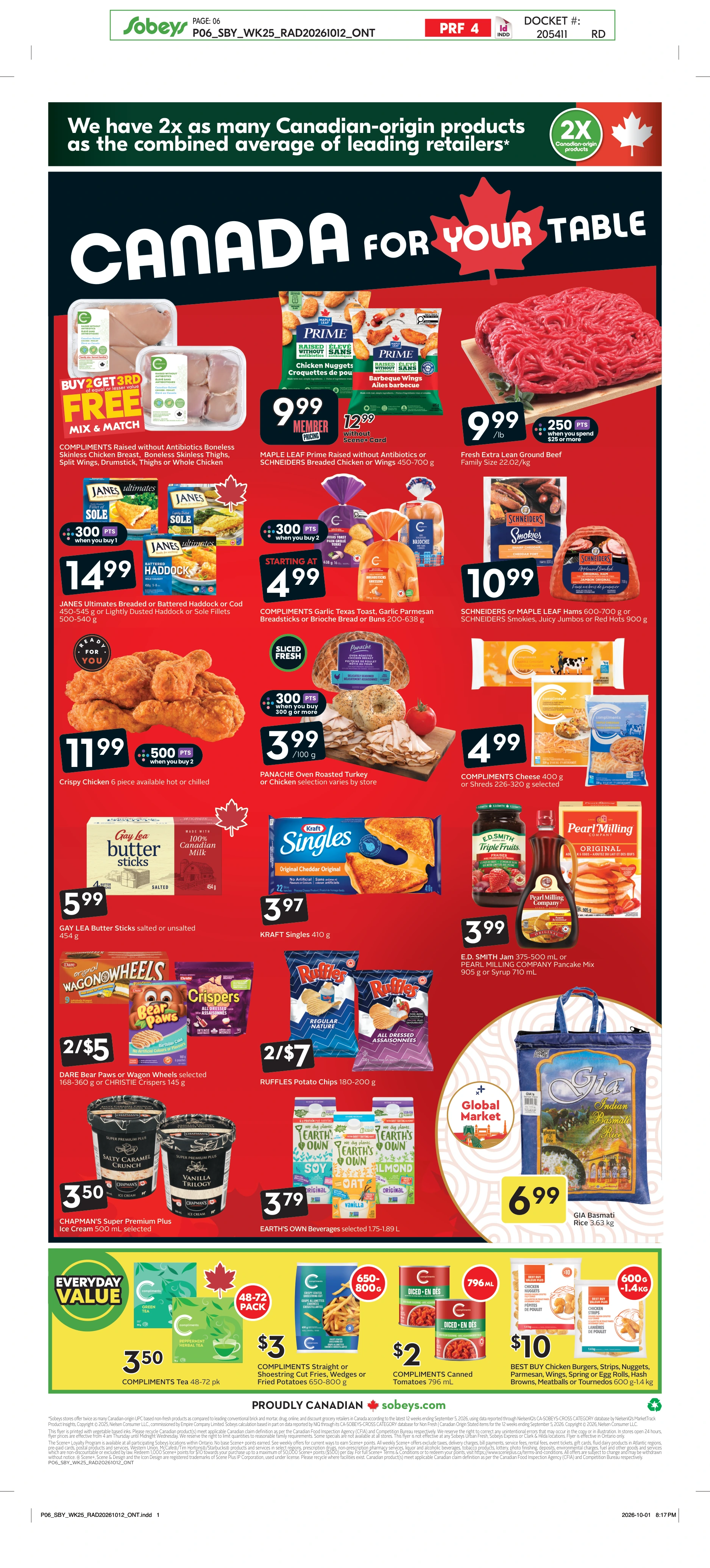 Sobeys Ontario Weekly eFlyer 10/15 -10/21 - Page 2