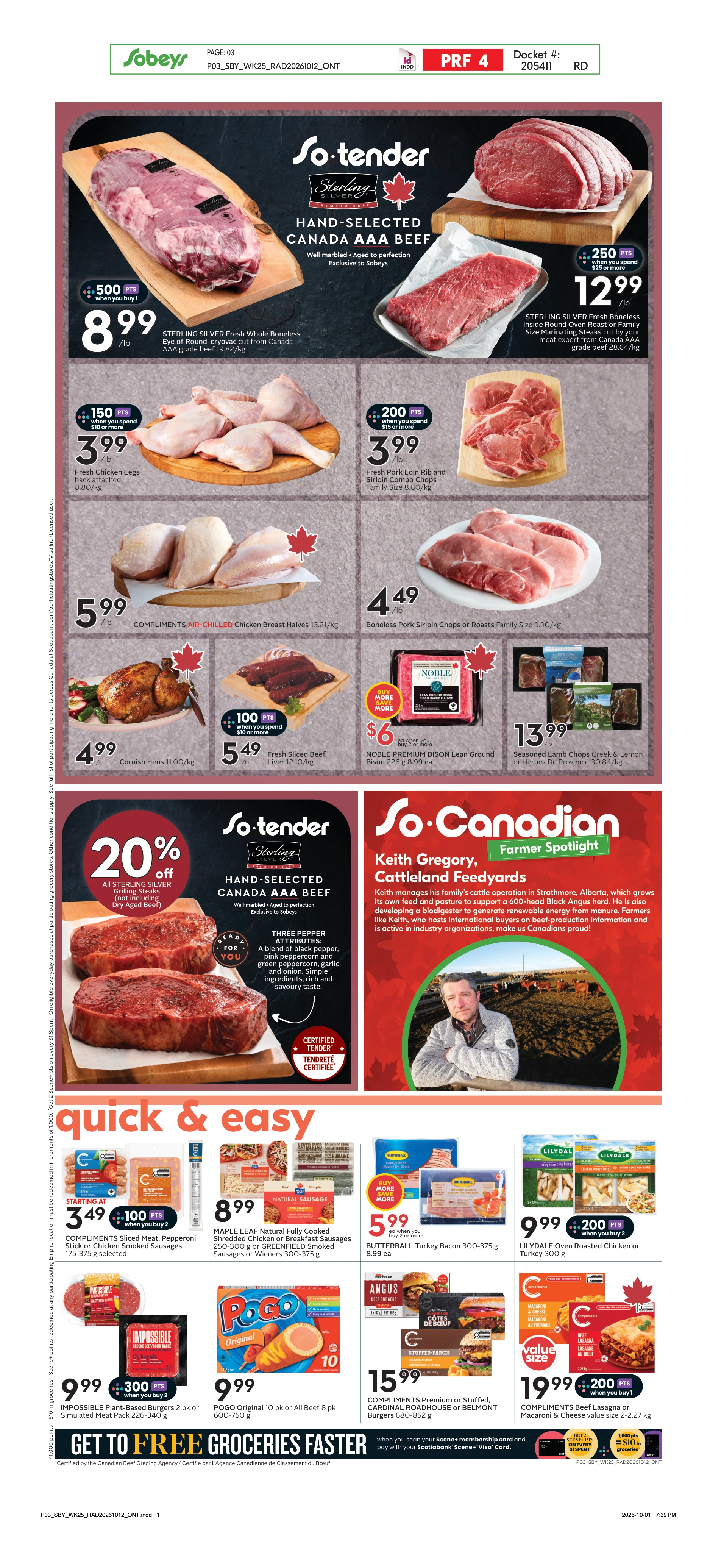 Sobeys Ontario Weekly eFlyer 10/15 -10/21 - Page 4