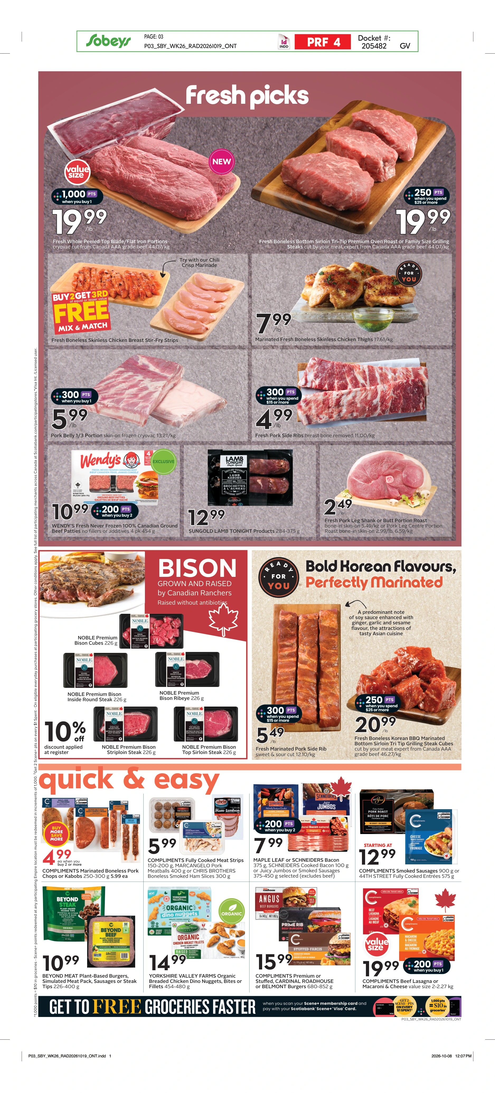 Sobeys Ontario Weekly eFlyer 10/22 -10/28 - Page 4