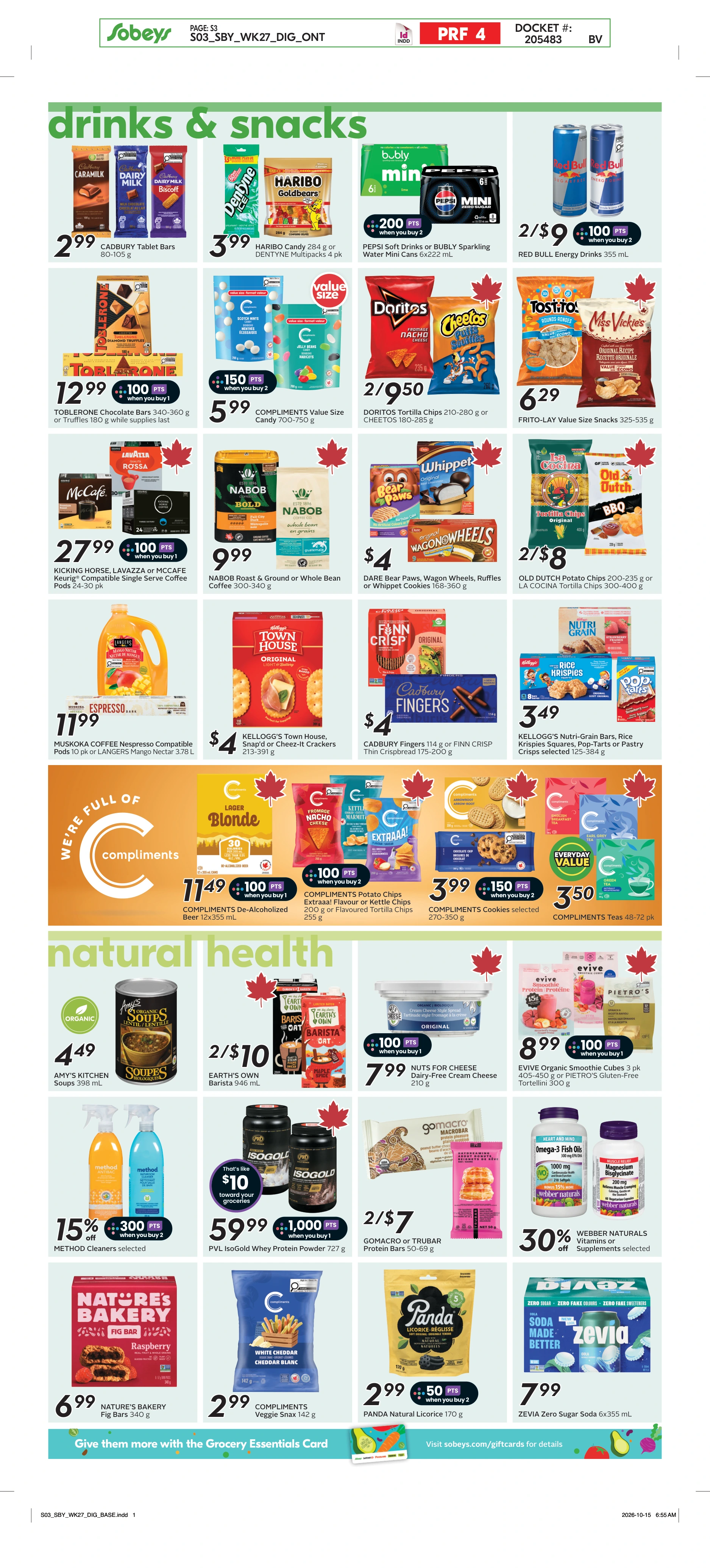 Sobeys Ontario Weekly eFlyer 10/29 -11/04 - Page 12