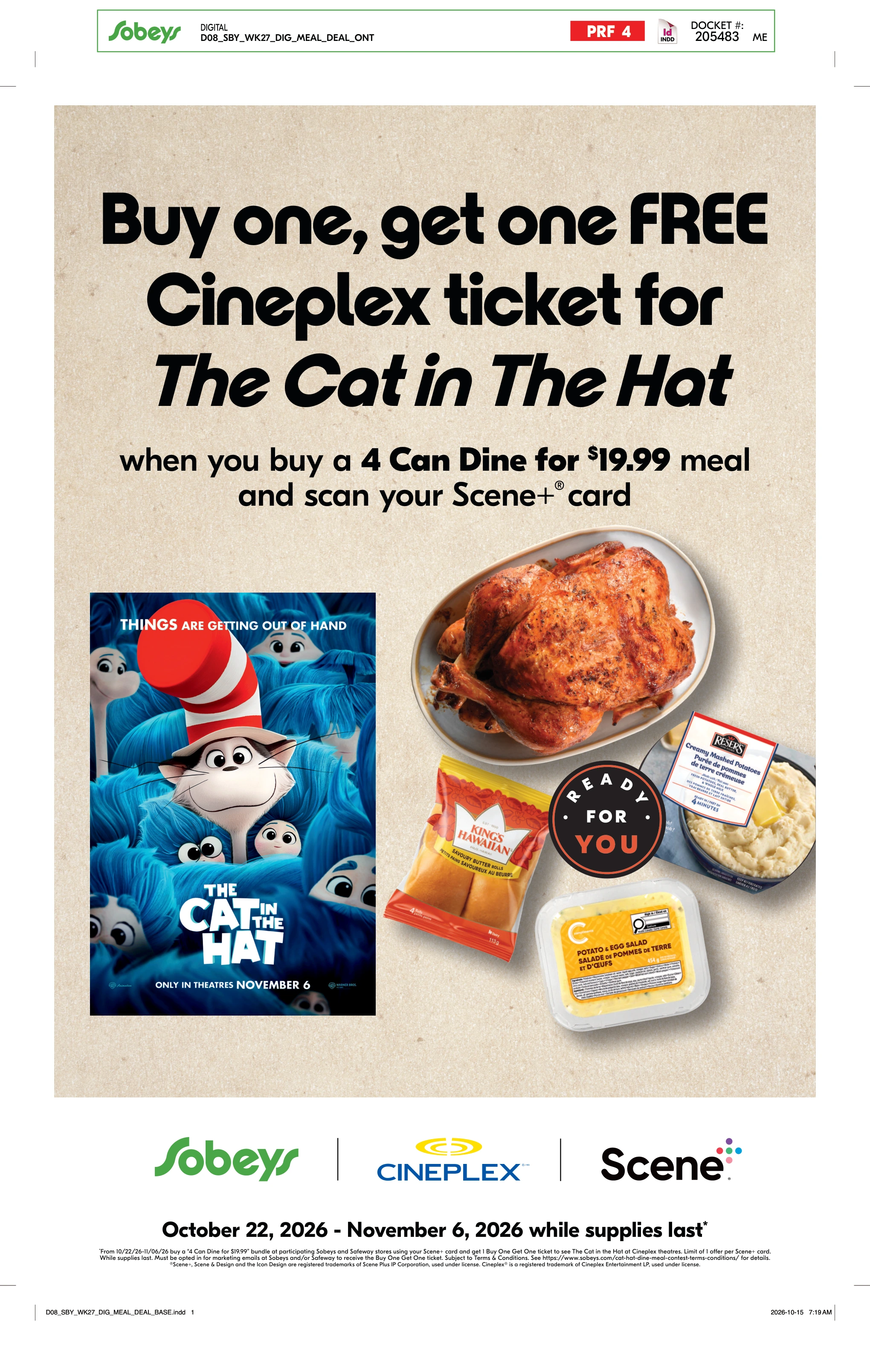 Sobeys Ontario Weekly eFlyer 10/29 -11/04 - Page 23