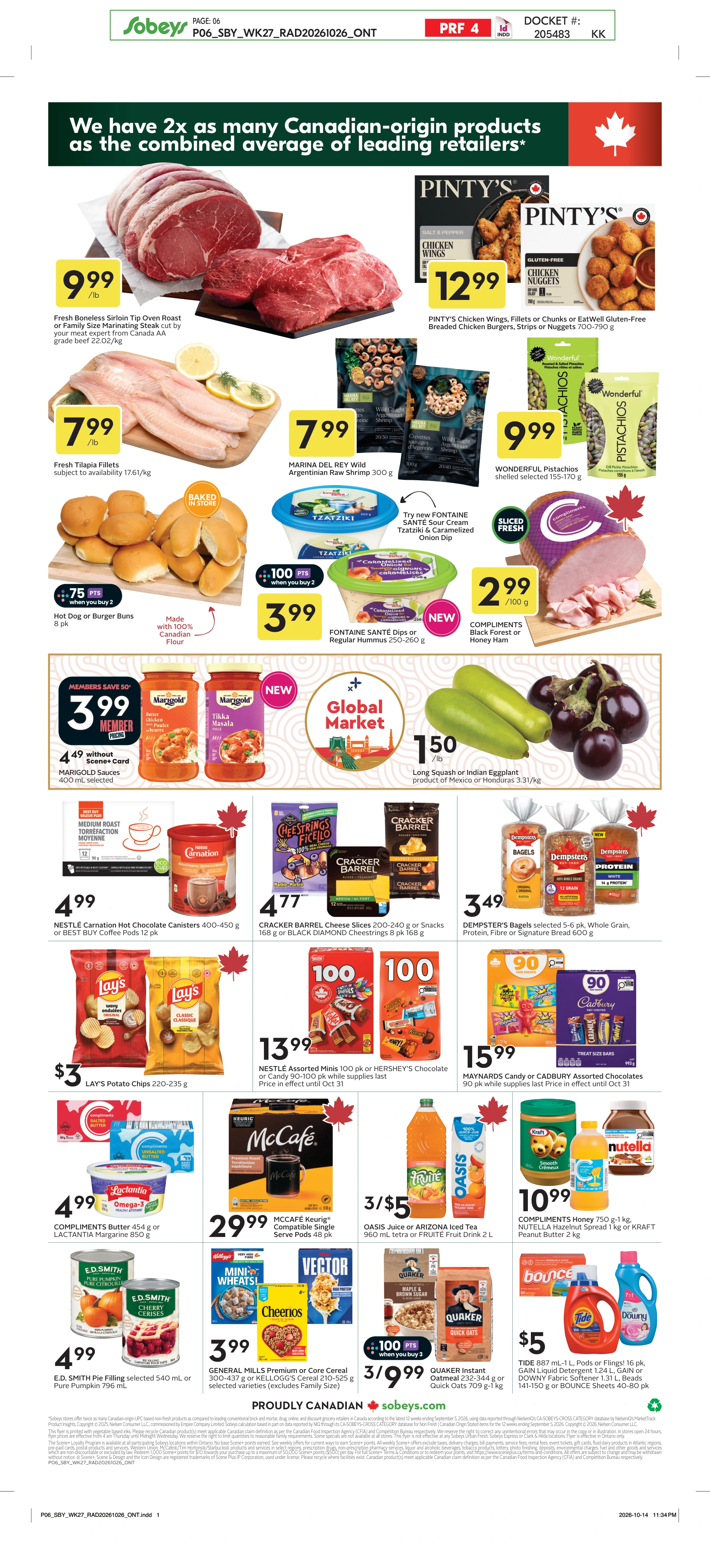 Sobeys Ontario Weekly eFlyer 10/29 -11/04 - Page 4
