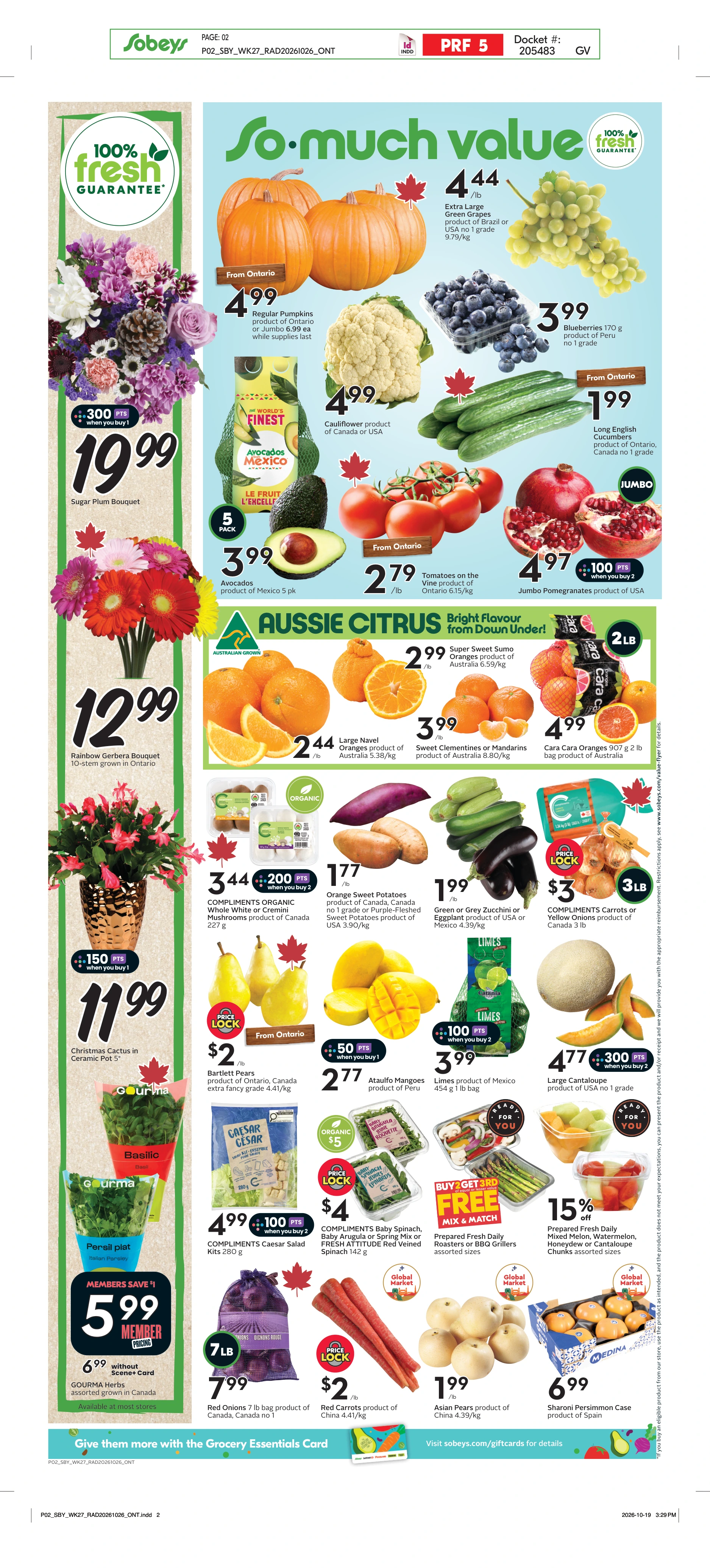 Sobeys Ontario Weekly eFlyer 10/29 -11/04 - Page 5