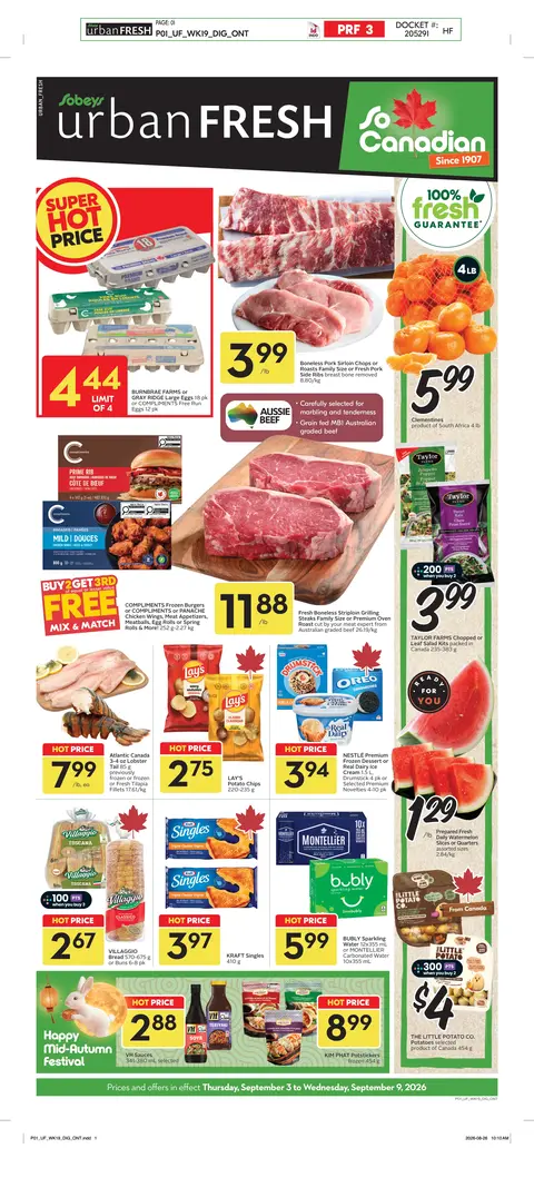 Weekly eFlyer 09/03 - 09/09