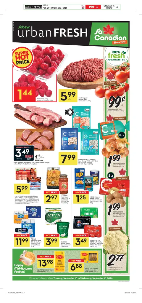 Weekly eFlyer 09/10 - 09/16