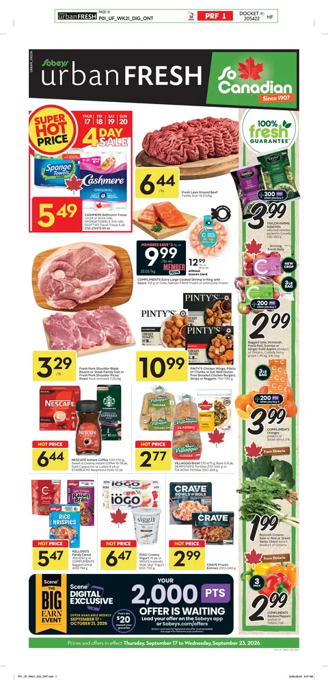 Weekly eFlyer 09/17- 09/23