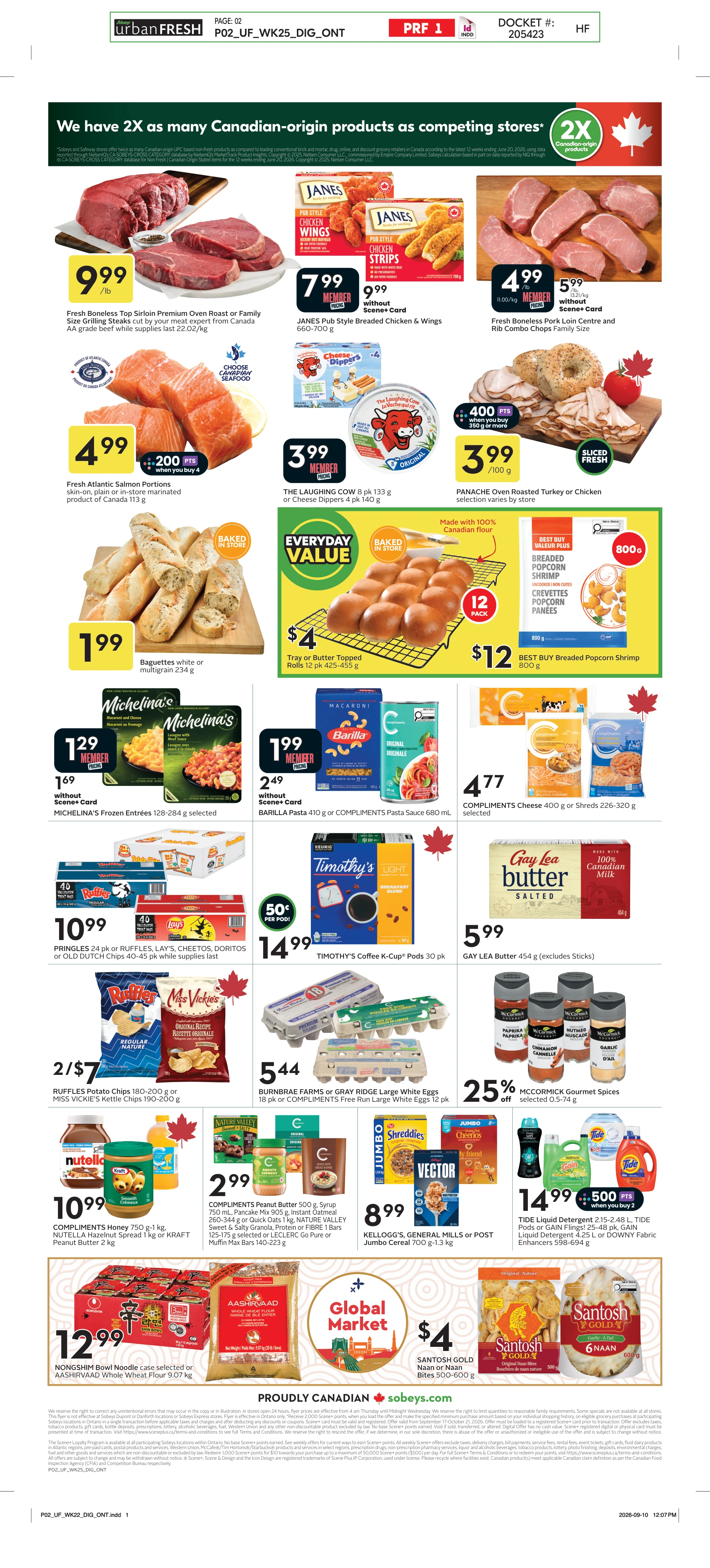 Sobeys Urban Fresh Weekly eFlyer 09/24 - 09/30 - Page 3