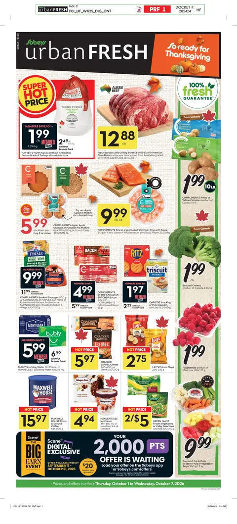 Weekly eFlyer 10/01-10/07