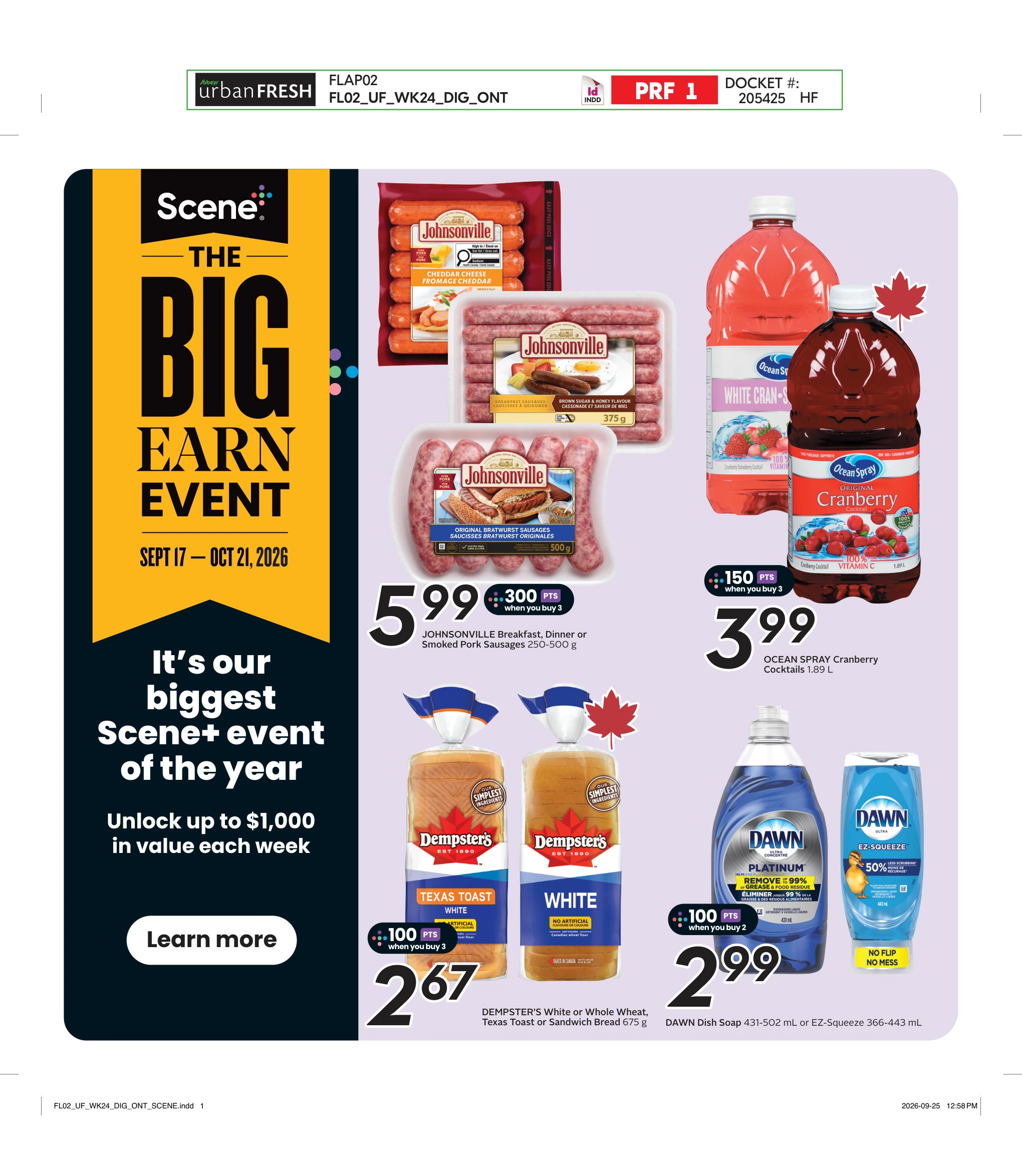 Sobeys Urban Fresh Weekly eFlyer 10/08 - 10/14 - Page 2