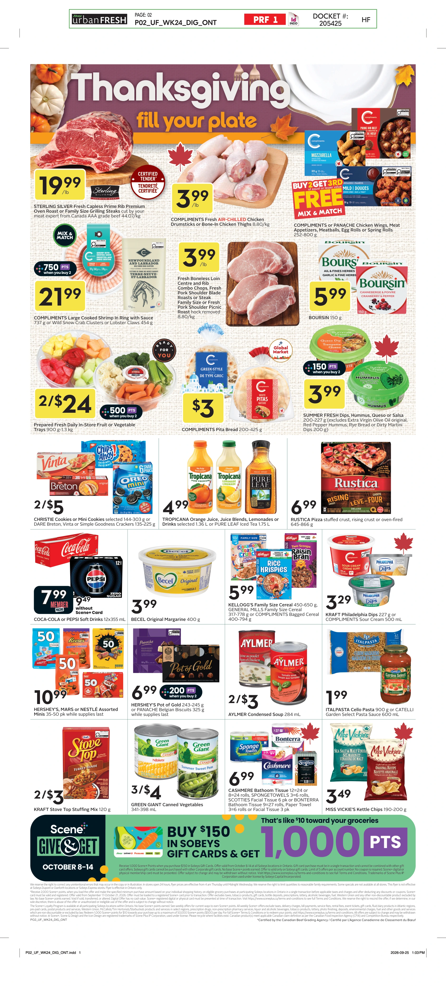 Sobeys Urban Fresh Weekly eFlyer 10/08 - 10/14 - Page 3