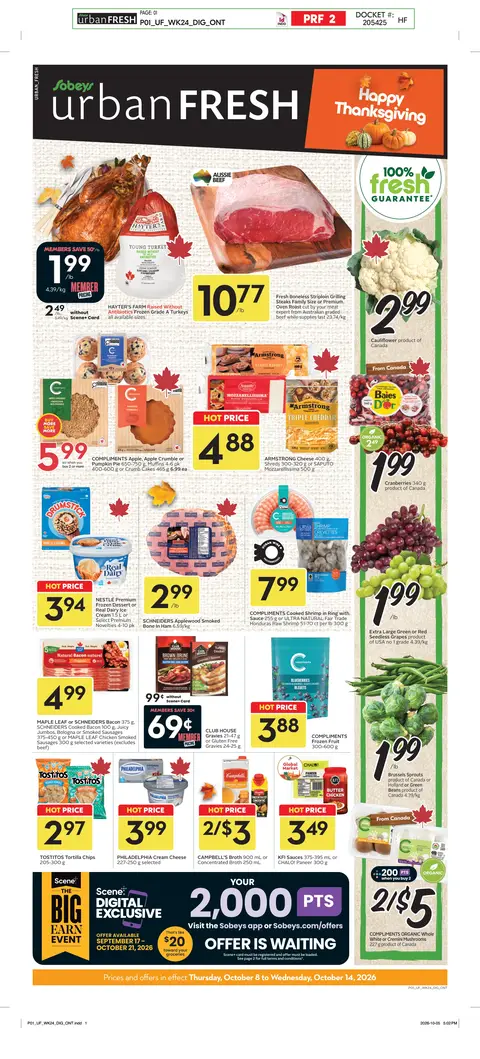 Weekly eFlyer 10/08 - 10/14
