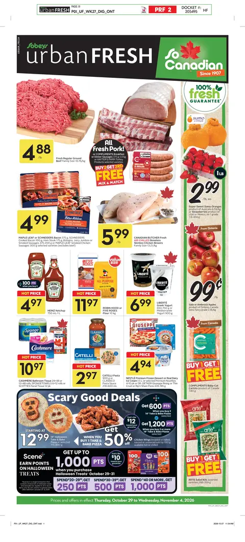 Weekly eFlyer 10/29 - 11/04