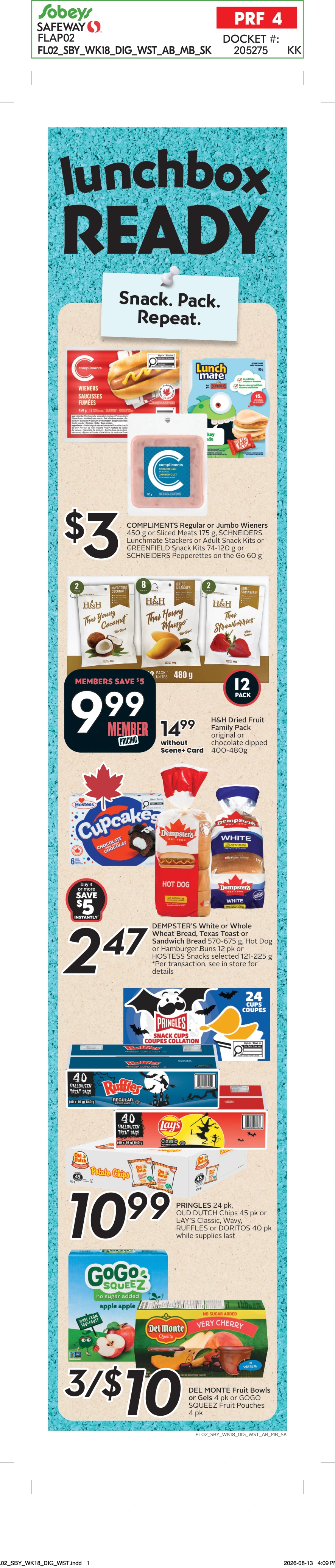 Sobeys West Weekly eFlyer 08/27 - 09/02 - Page 3