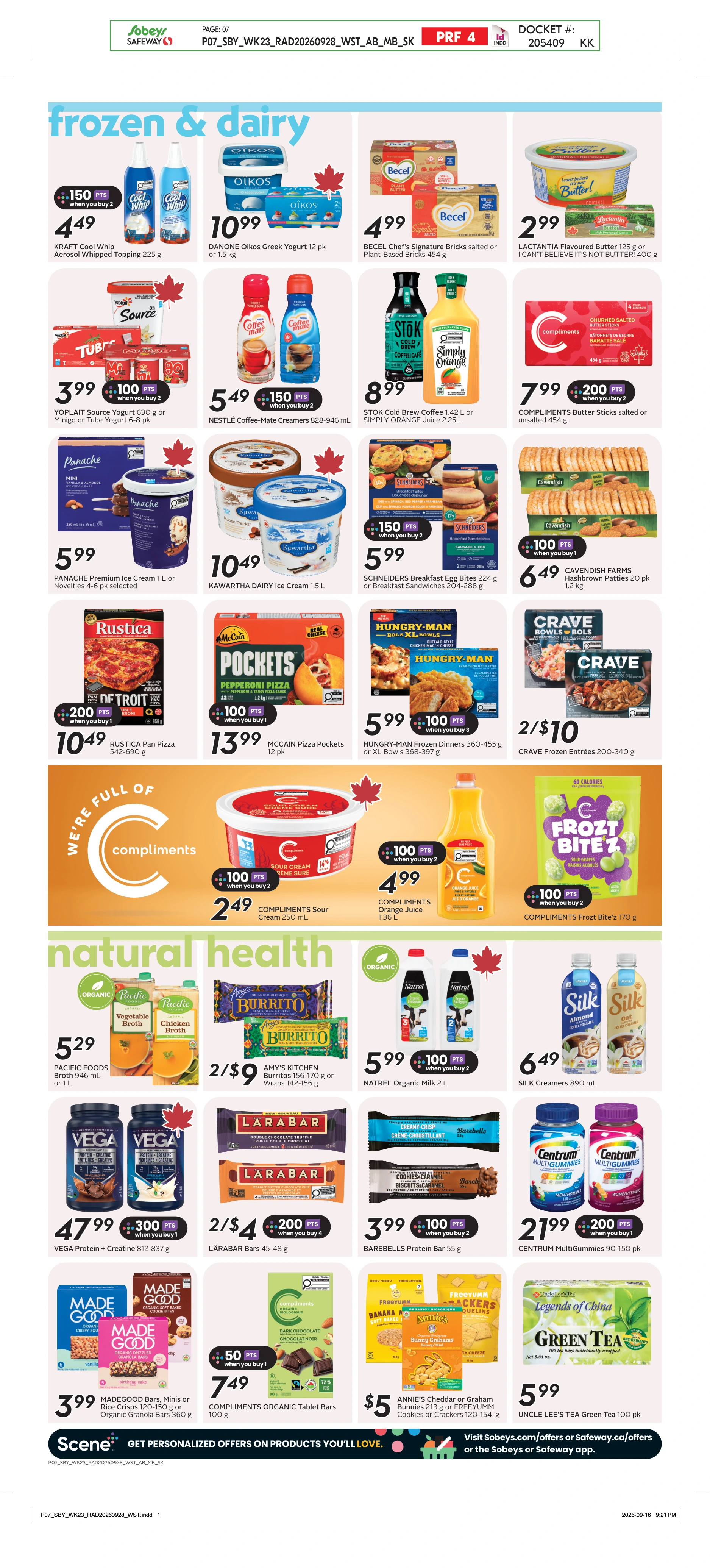 Sobeys West Weekly eFlyer 10/01 - 10/07 - Page 9