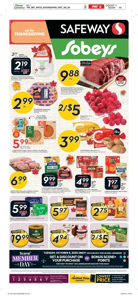 Weekly eFlyer 10/01 - 10/07