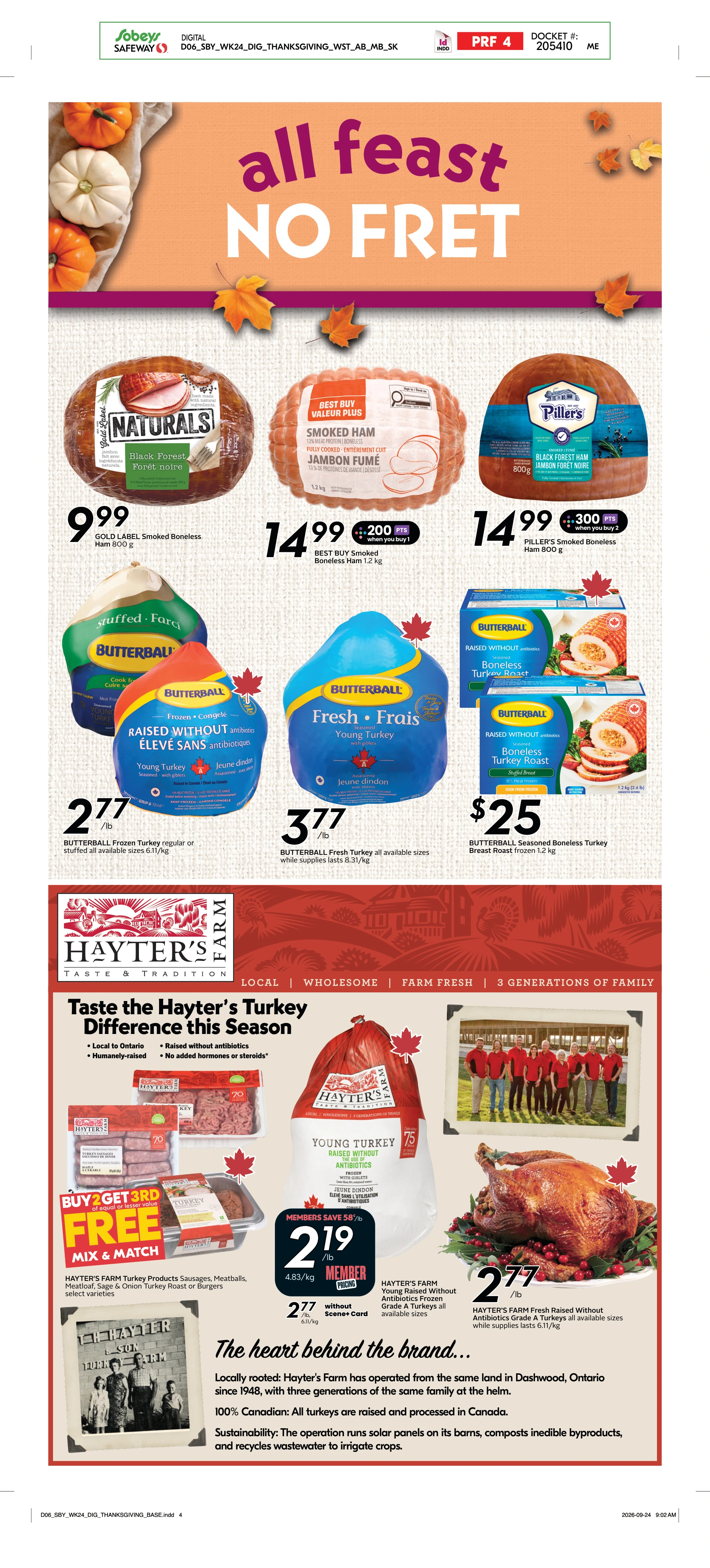 Sobeys West Weekly eFlyer 10/08 -10/14 - Page 19