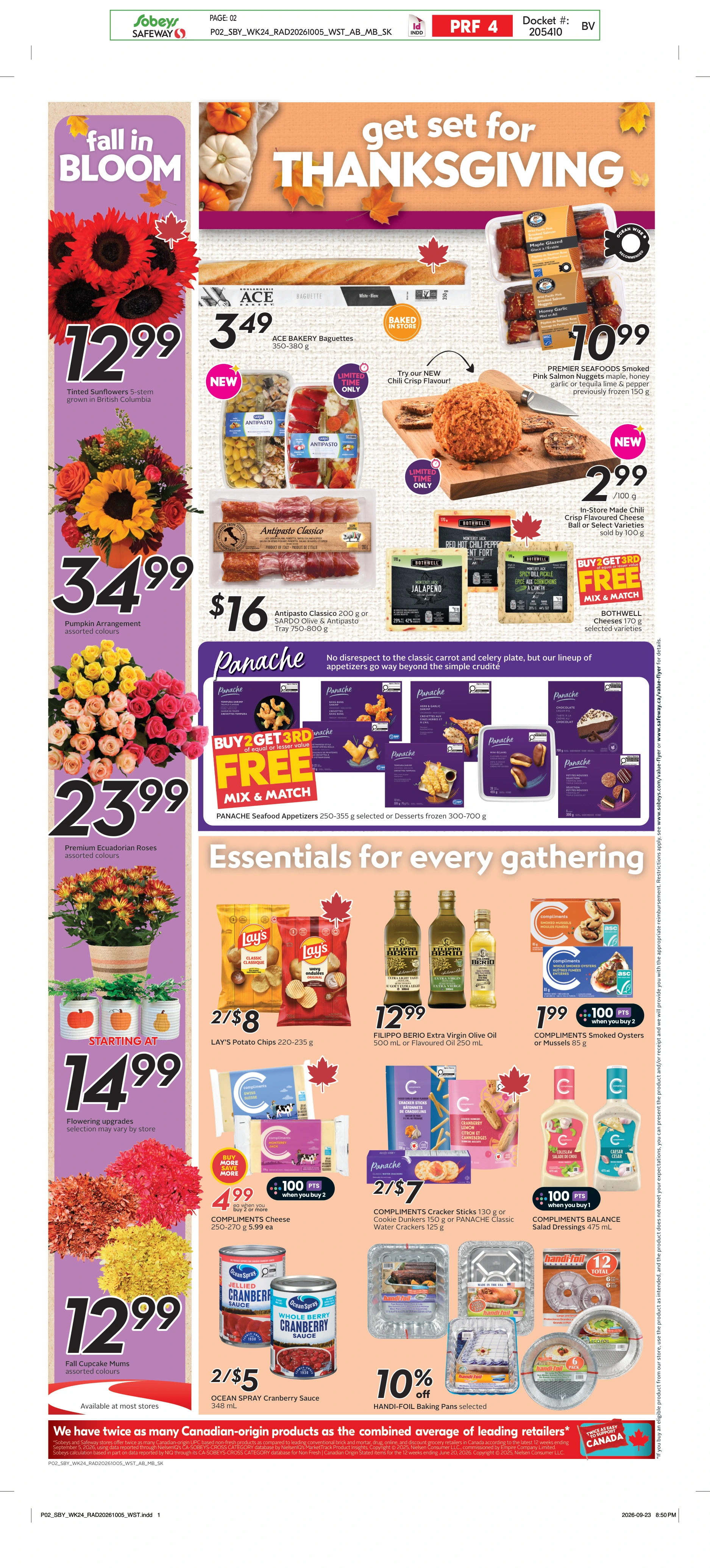 Sobeys West Weekly eFlyer 10/08 -10/14 - Page 4