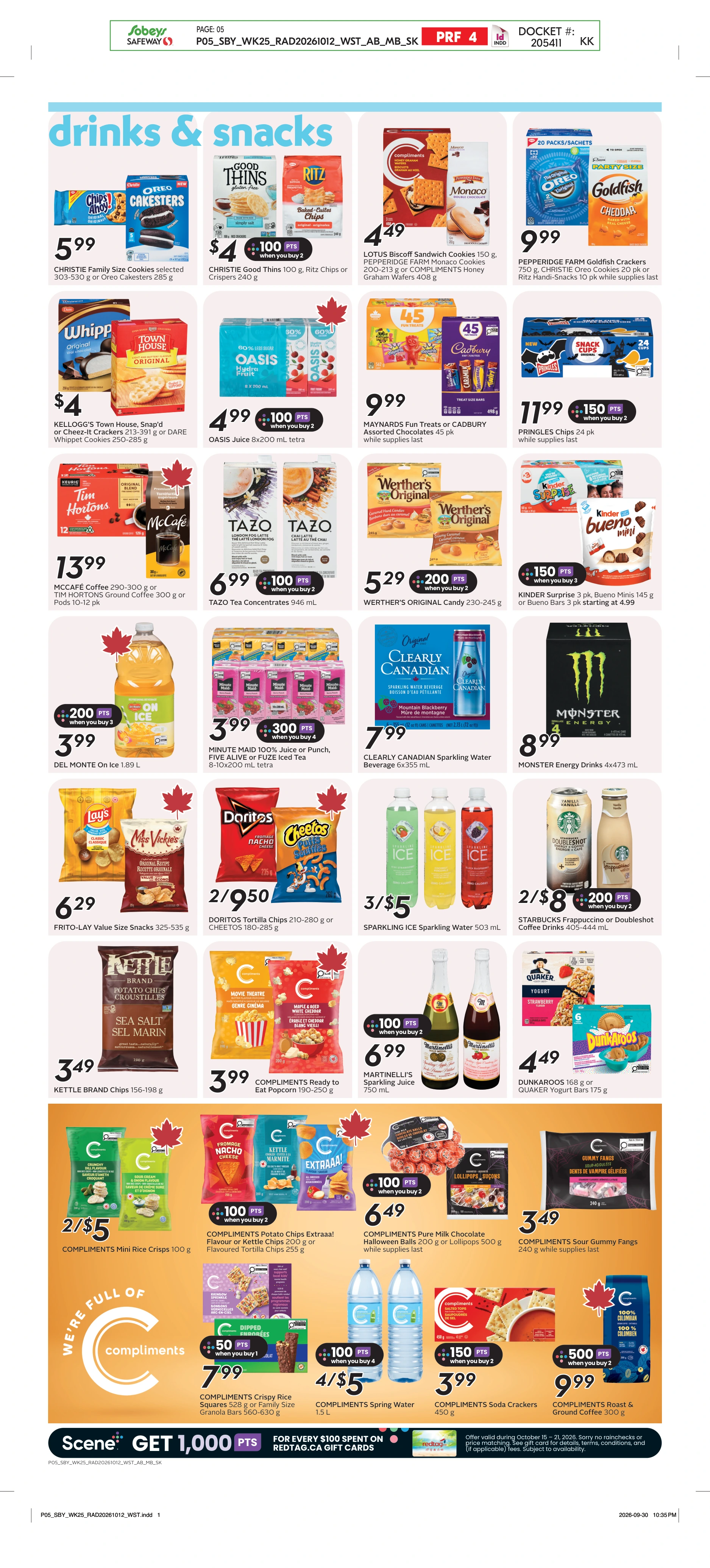 Sobeys West Weekly eFlyer 10/15 -10/21 - Page 6