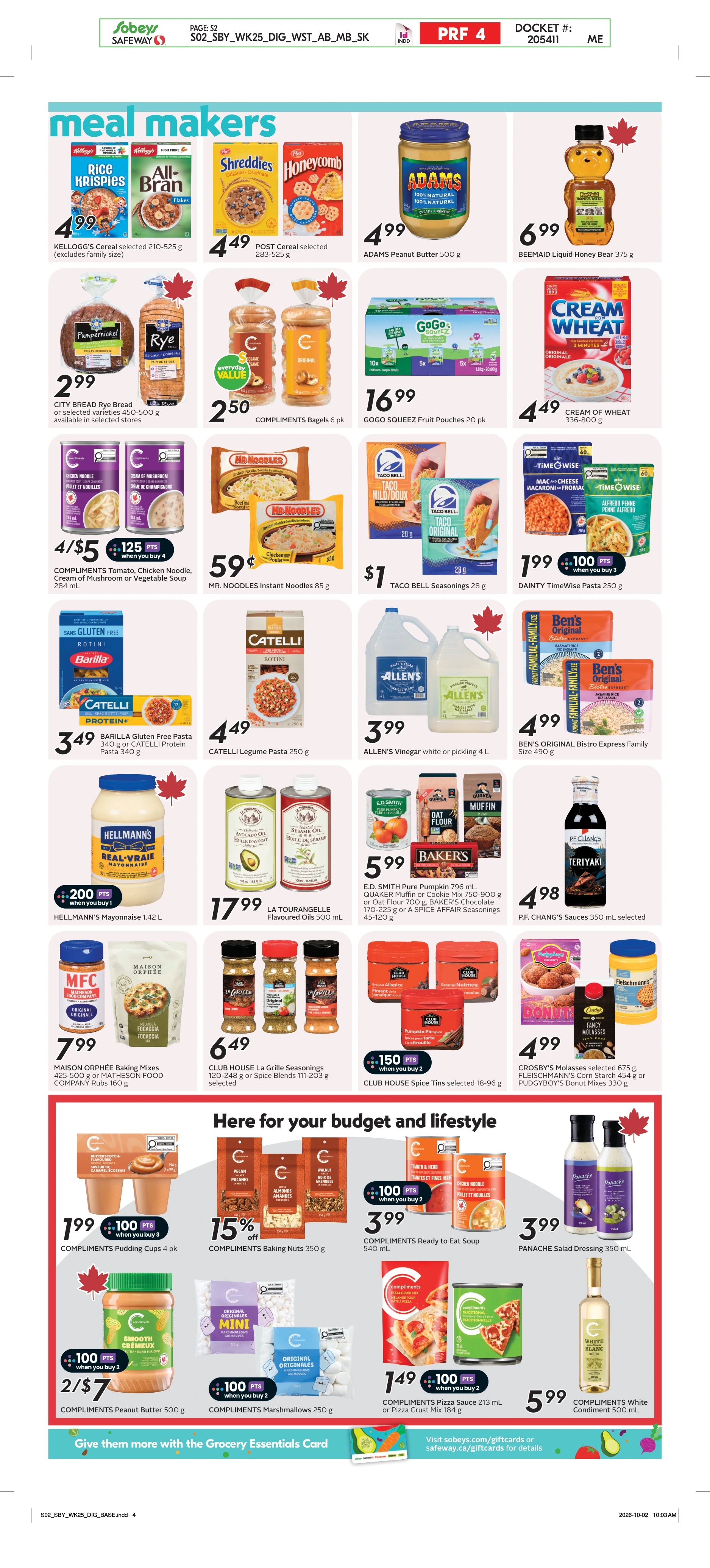 Sobeys West Weekly eFlyer 10/15 -10/21 - Page 8