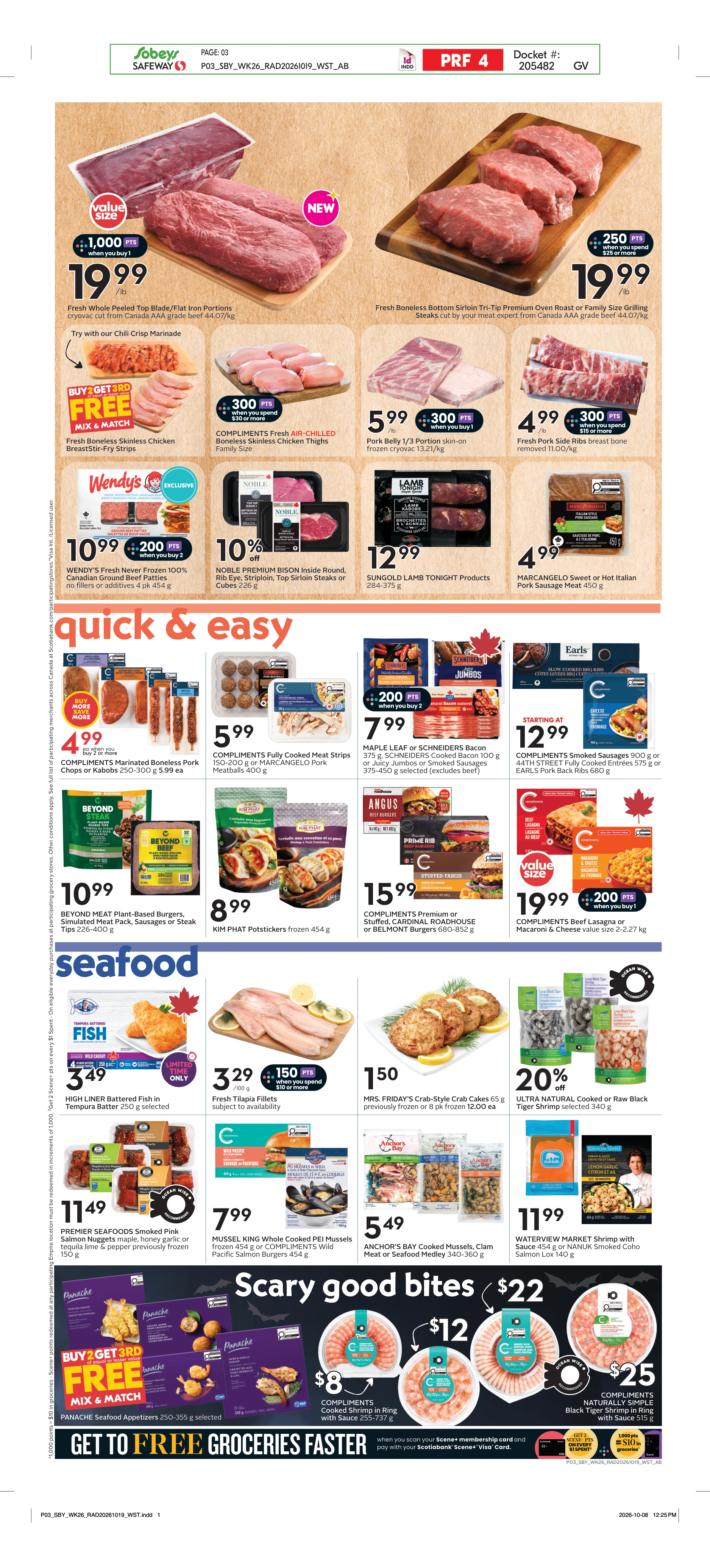 Sobeys West Weekly eFlyer 10/22 -10/28 - Page 4