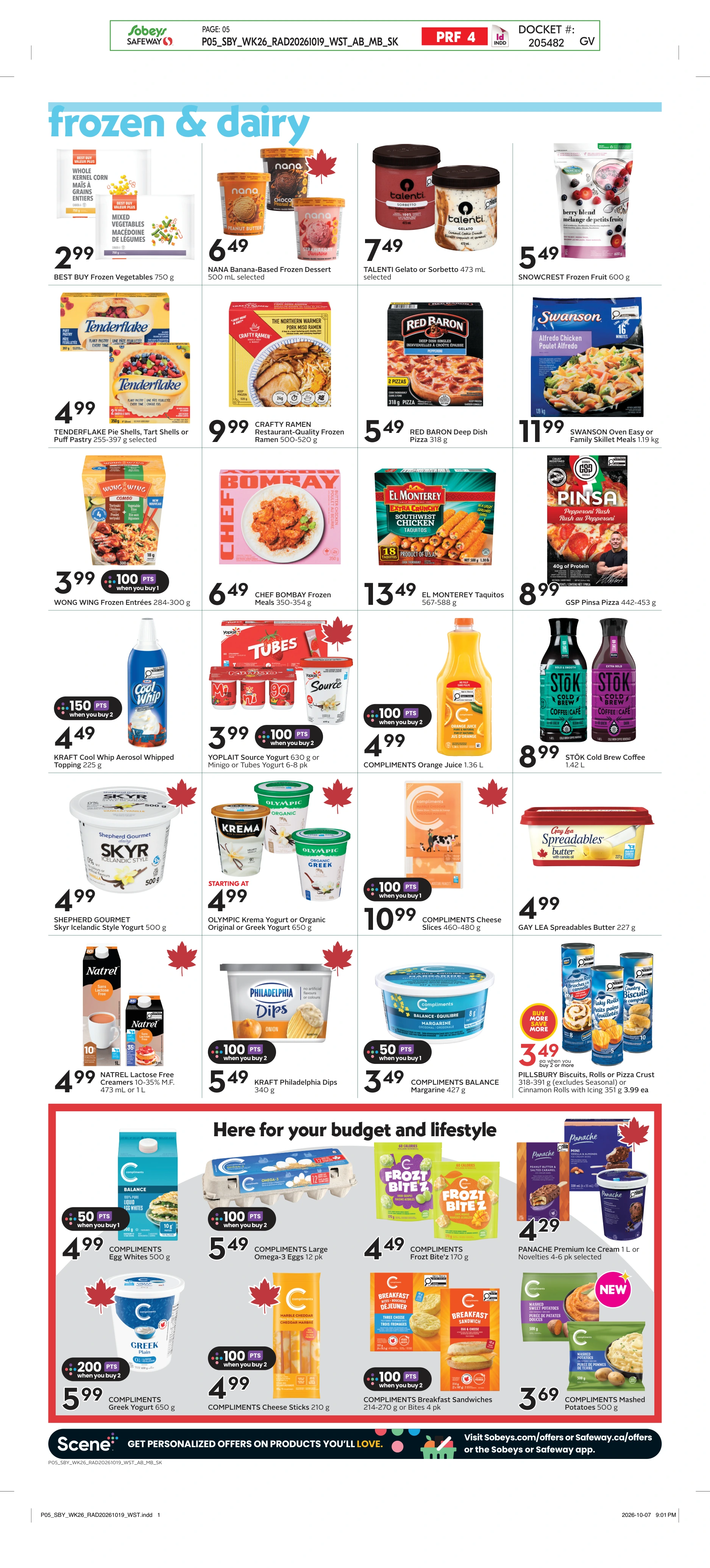 Sobeys West Weekly eFlyer 10/22 -10/28 - Page 6