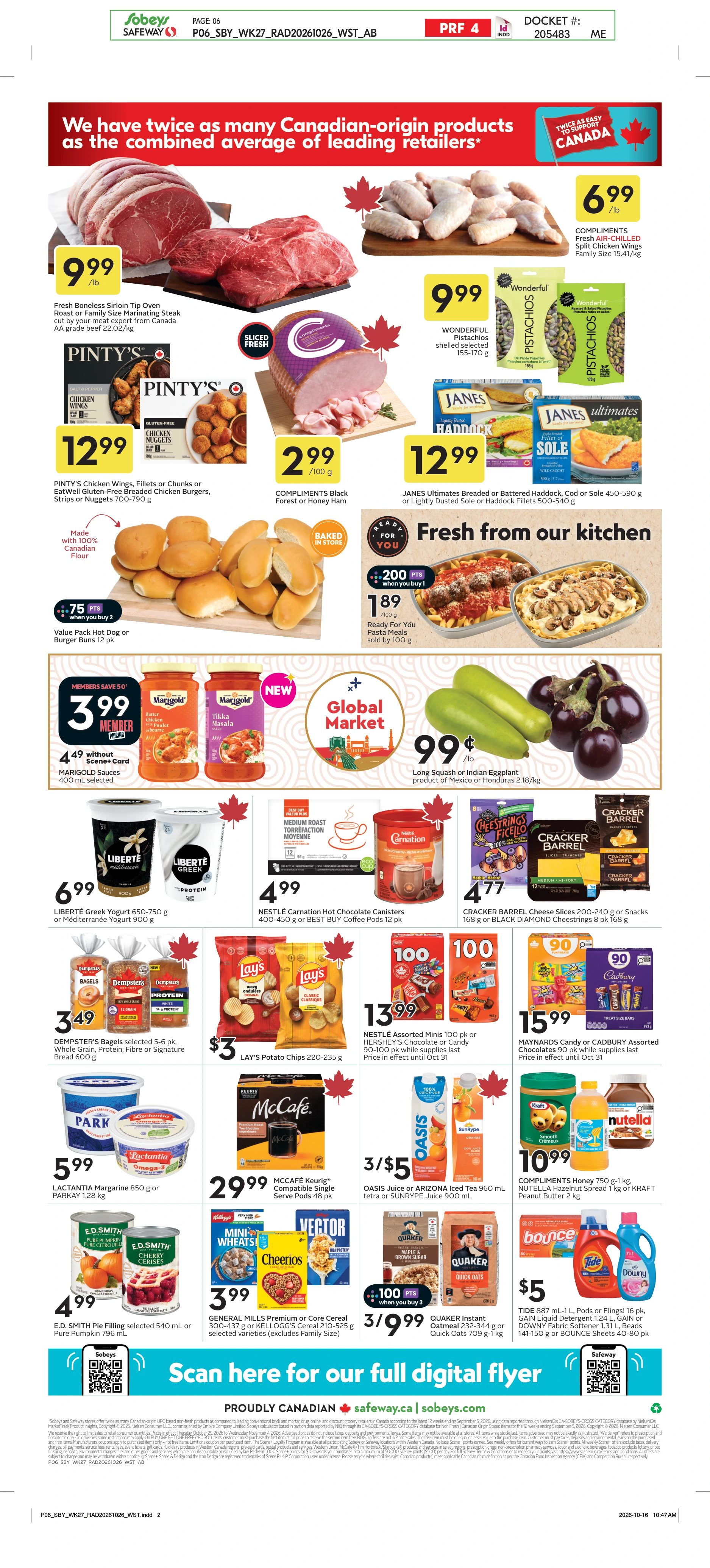 Sobeys West Weekly eFlyer 10/29-11/04 - Page 4
