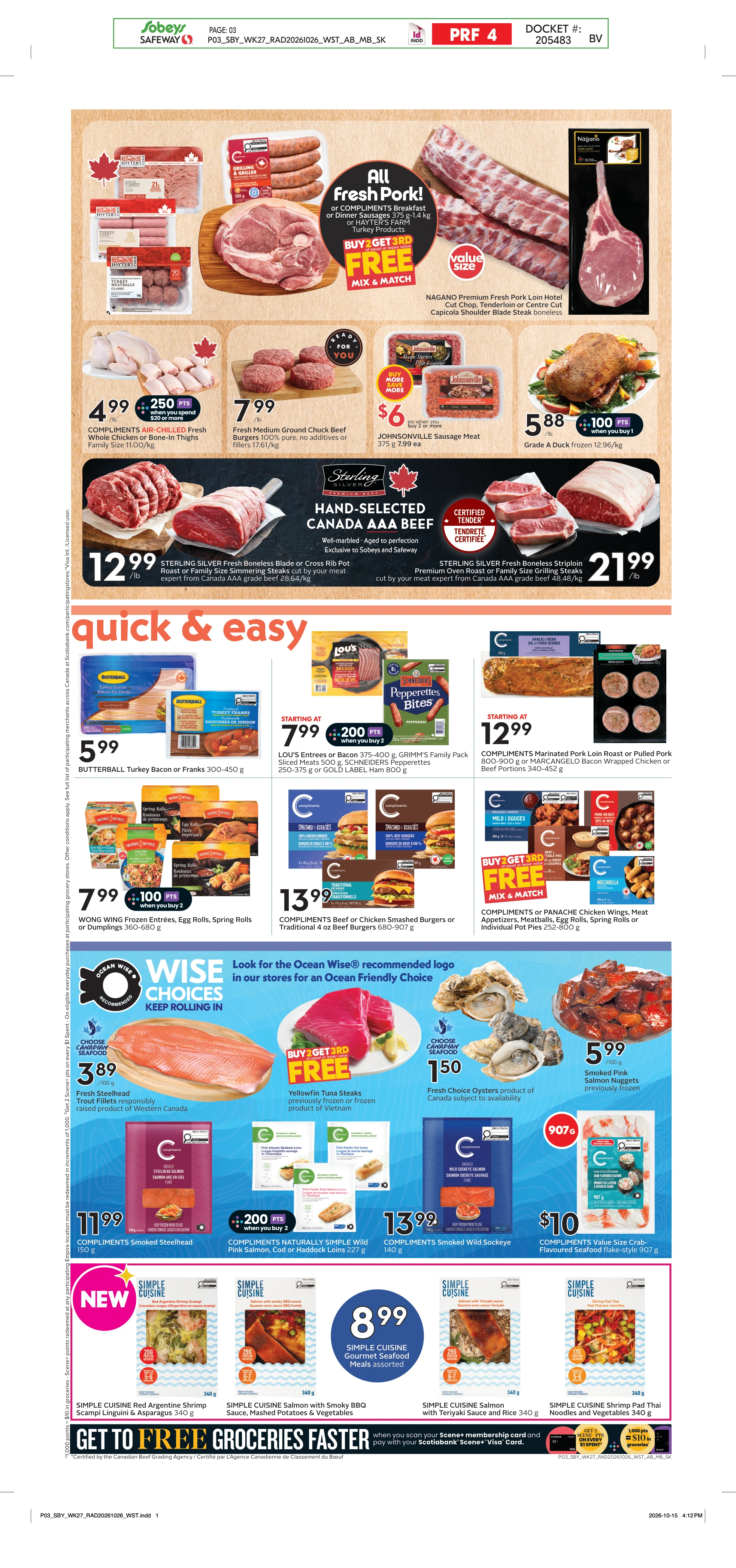 Sobeys West Weekly eFlyer 10/29-11/04 - Page 6