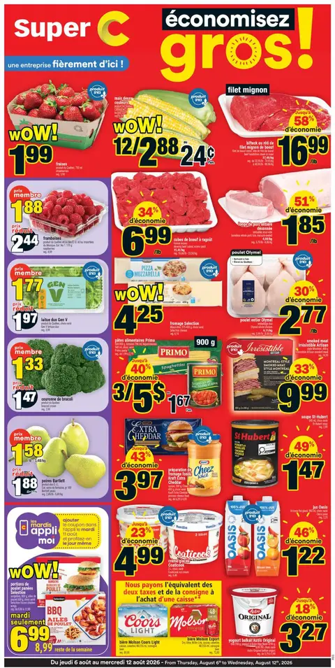 Weekly Flyer REG Aug 6 - 12, 2026