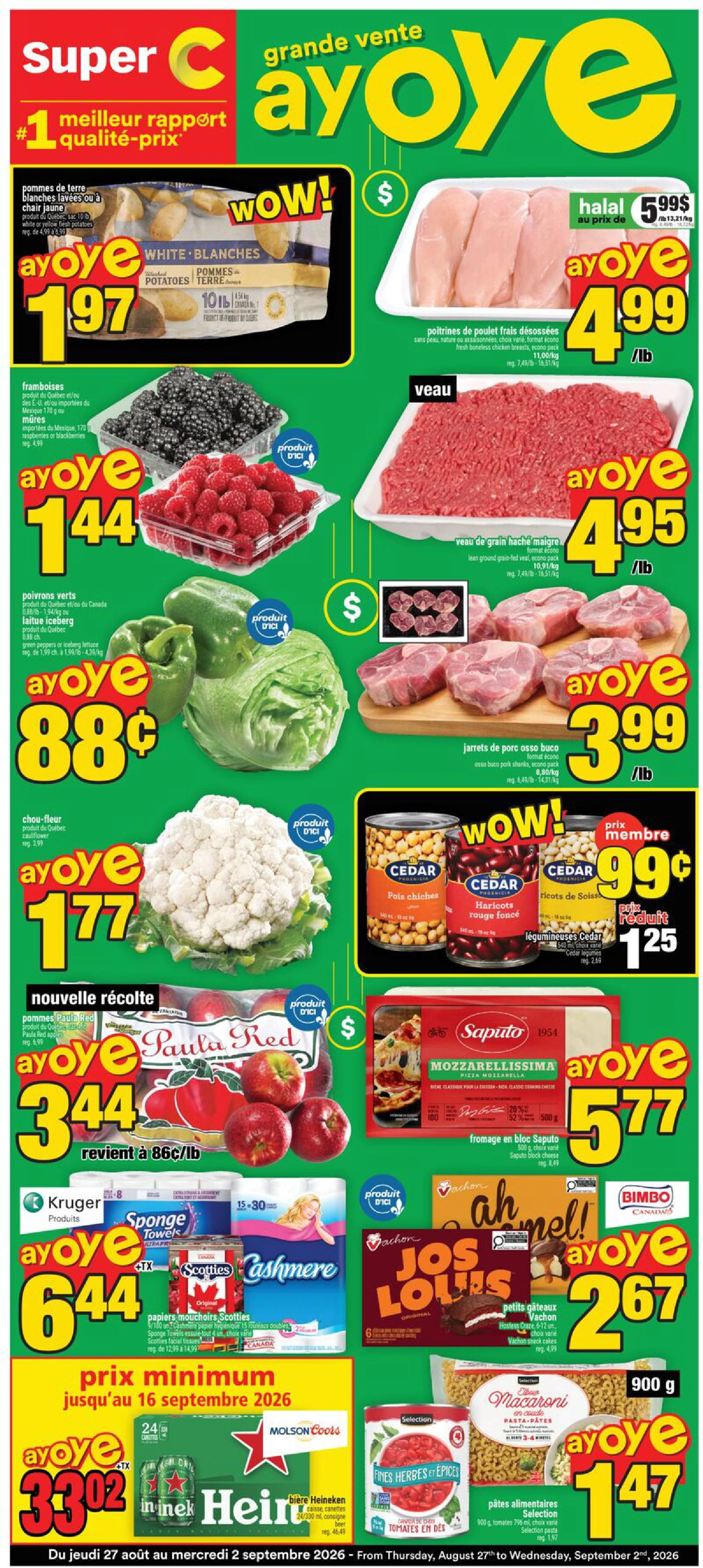 SuperC Weekly Flyer NAT - Page 1