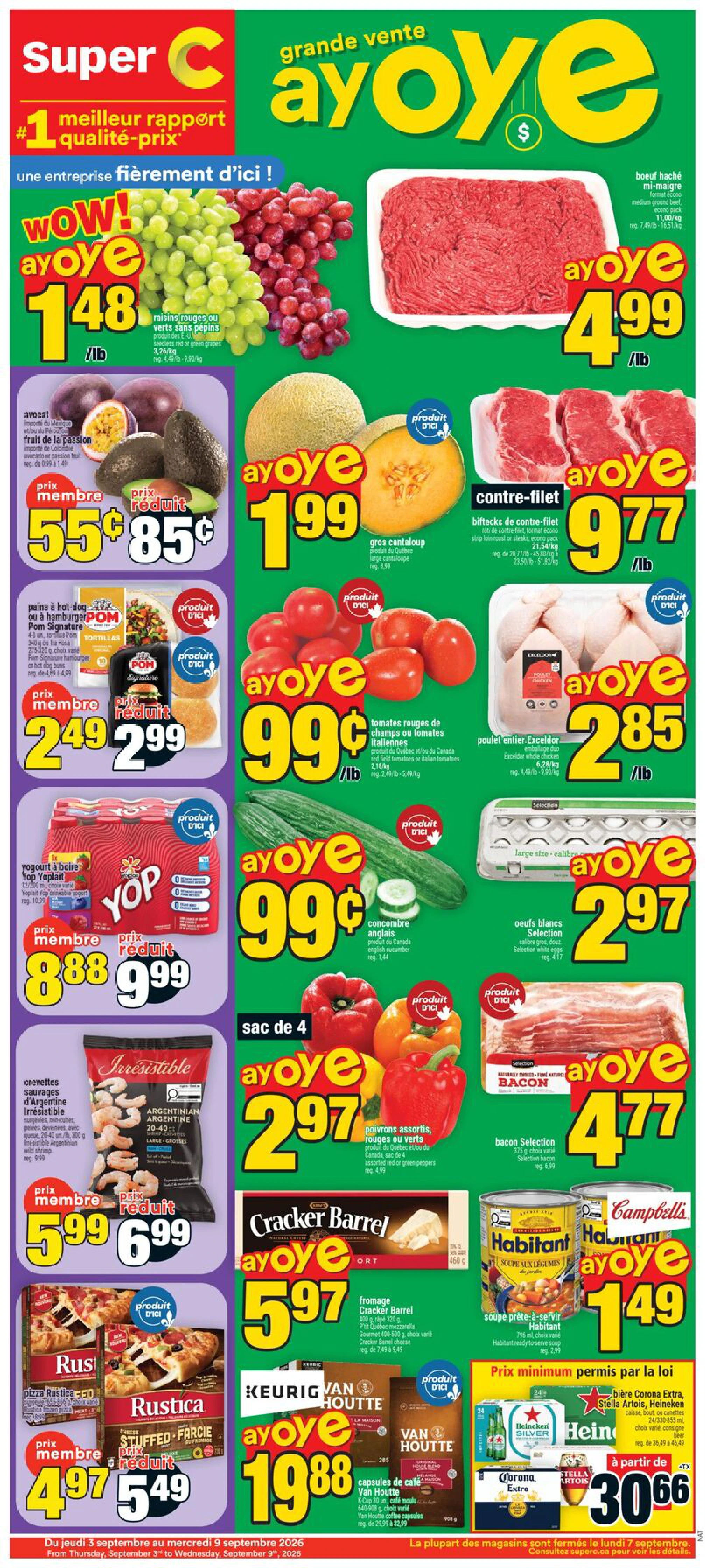 SuperC Weekly Flyer NAT - Page 1