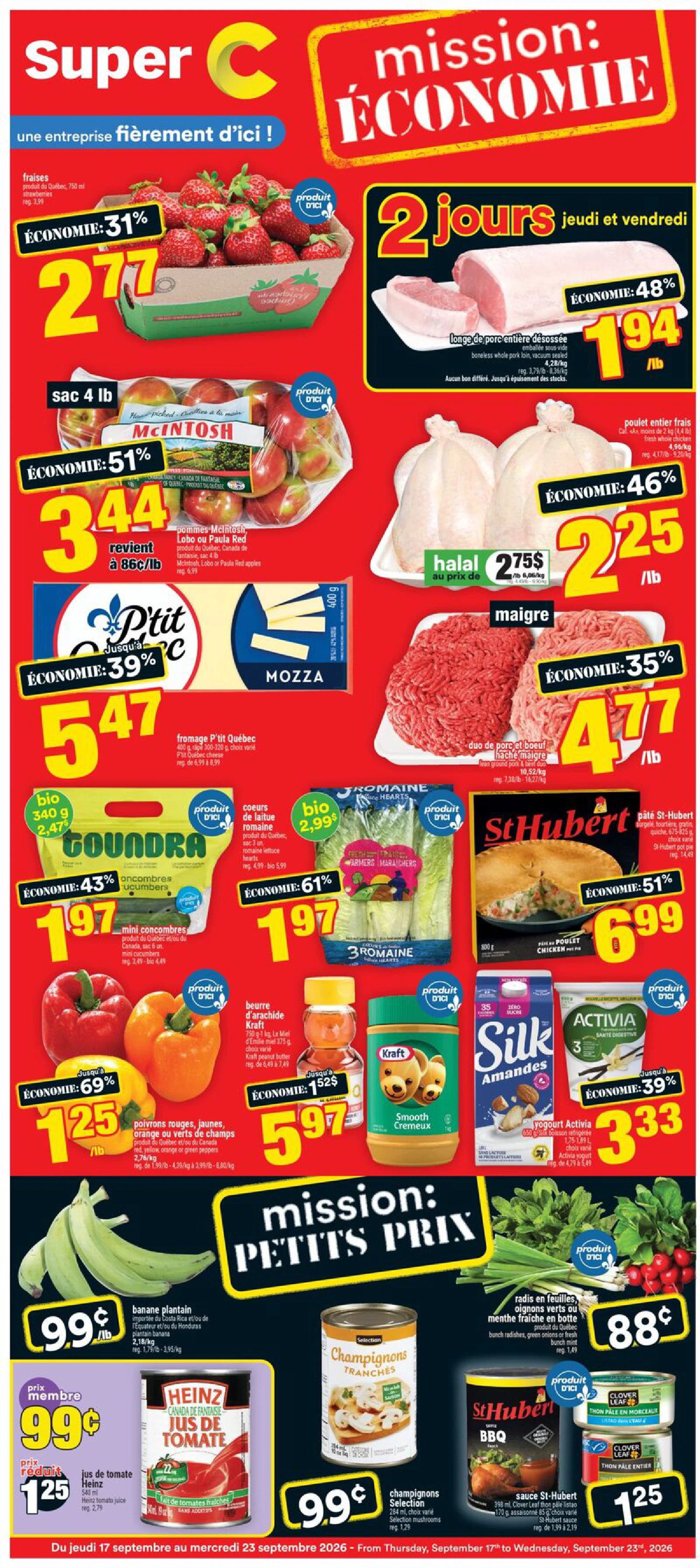 SuperC Weekly Flyer NAT - Page 1