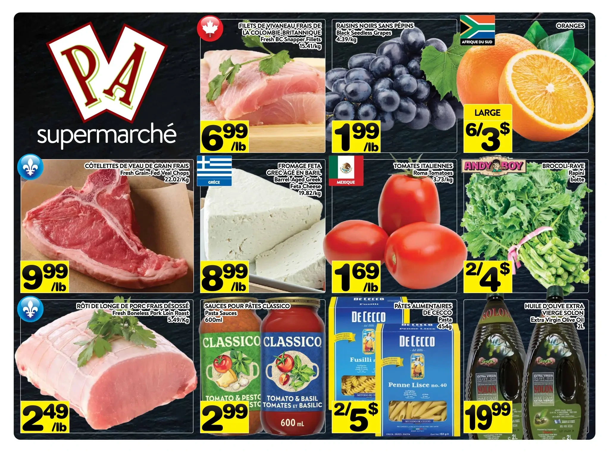 Supermarche PA Weekly Flyer - Page 1