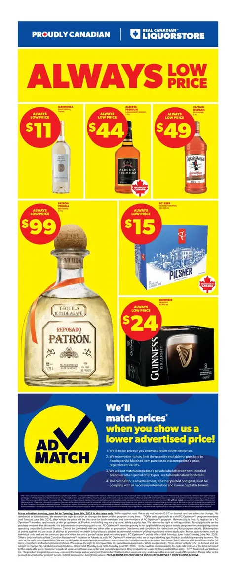 Weekly Flyer Valid , Monday, June 1- Tuesday, June 9