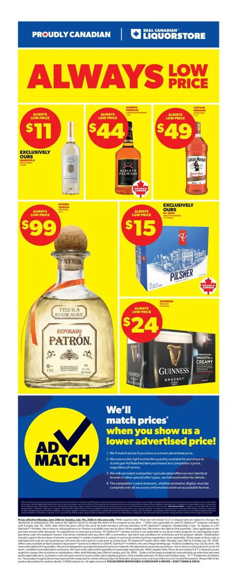 Weekly Flyer Valid , Monday, June 29- Tuesday, June 30