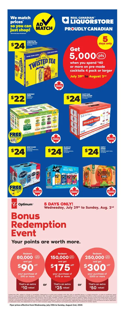 Weekly Flyer - Valid Wednesday, July 29 - Sunday, August 2