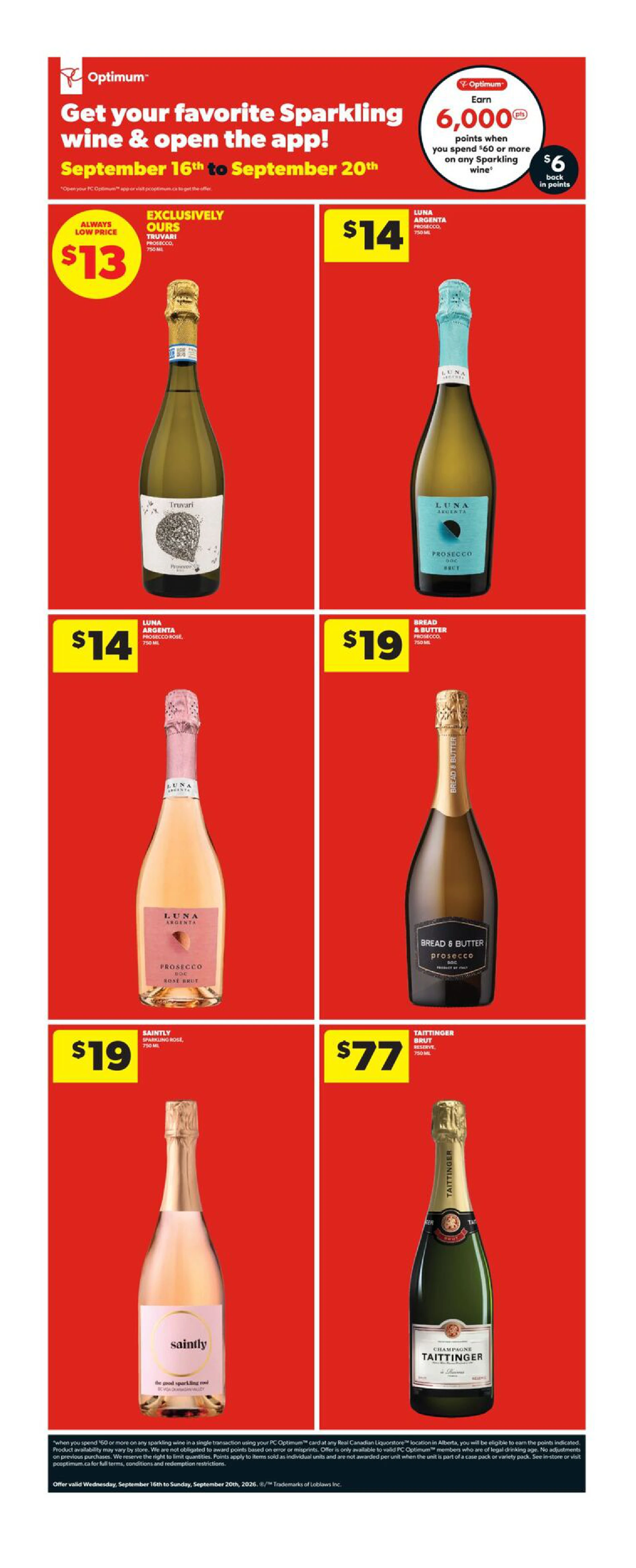 Superstore Liquor Weekly Flyer - Valid Wednesday, September 16 - Sunday, September 20 - Page 6
