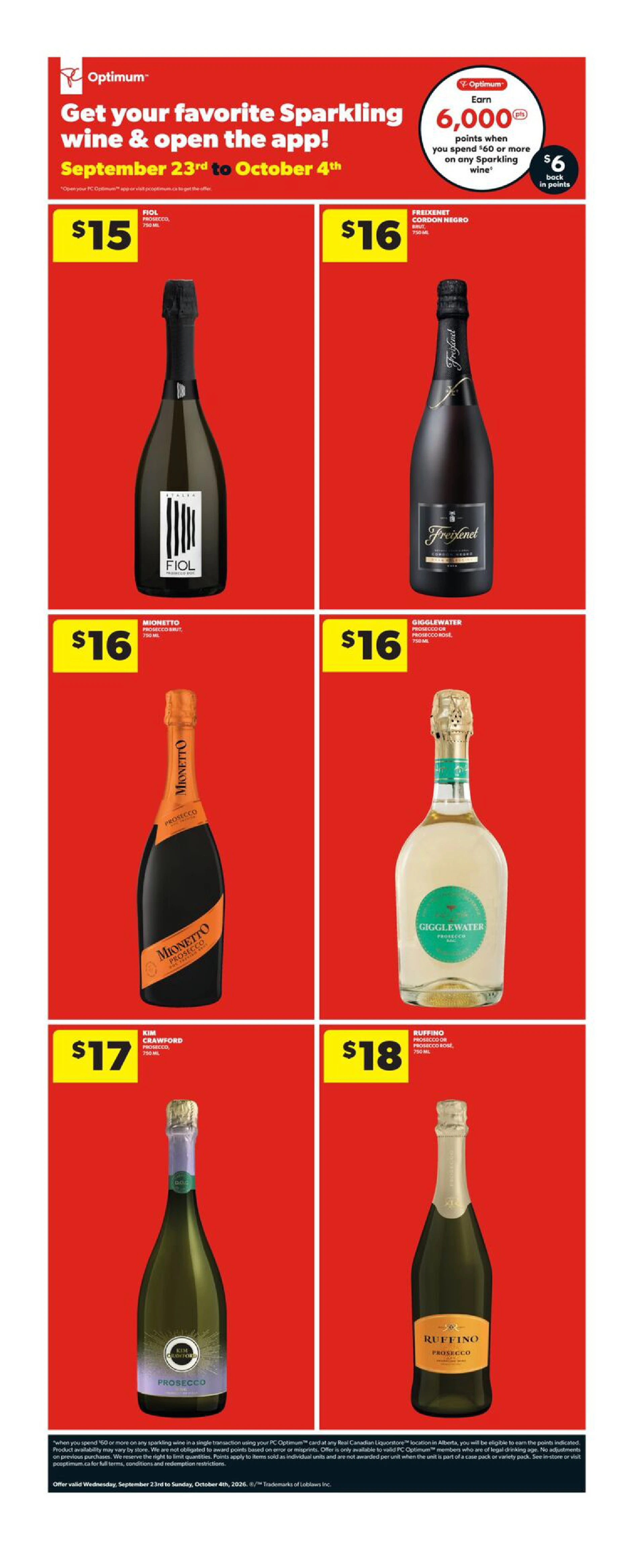 Superstore Liquor Weekly Flyer - Valid Wednesday, September 23 - Sunday, September 27 - Page 8