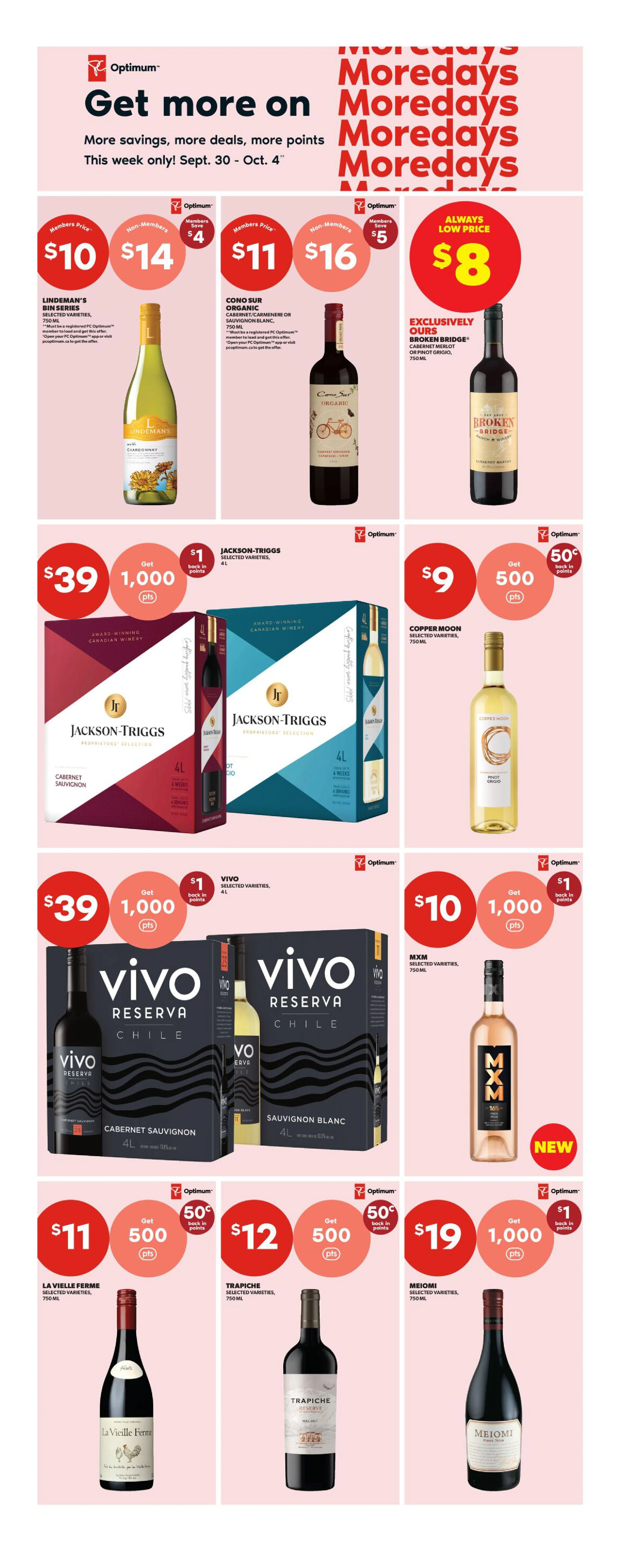 Superstore Liquor Weekly Flyer - Valid Wednesday, September 30 - Sunday, October 4 - Page 2