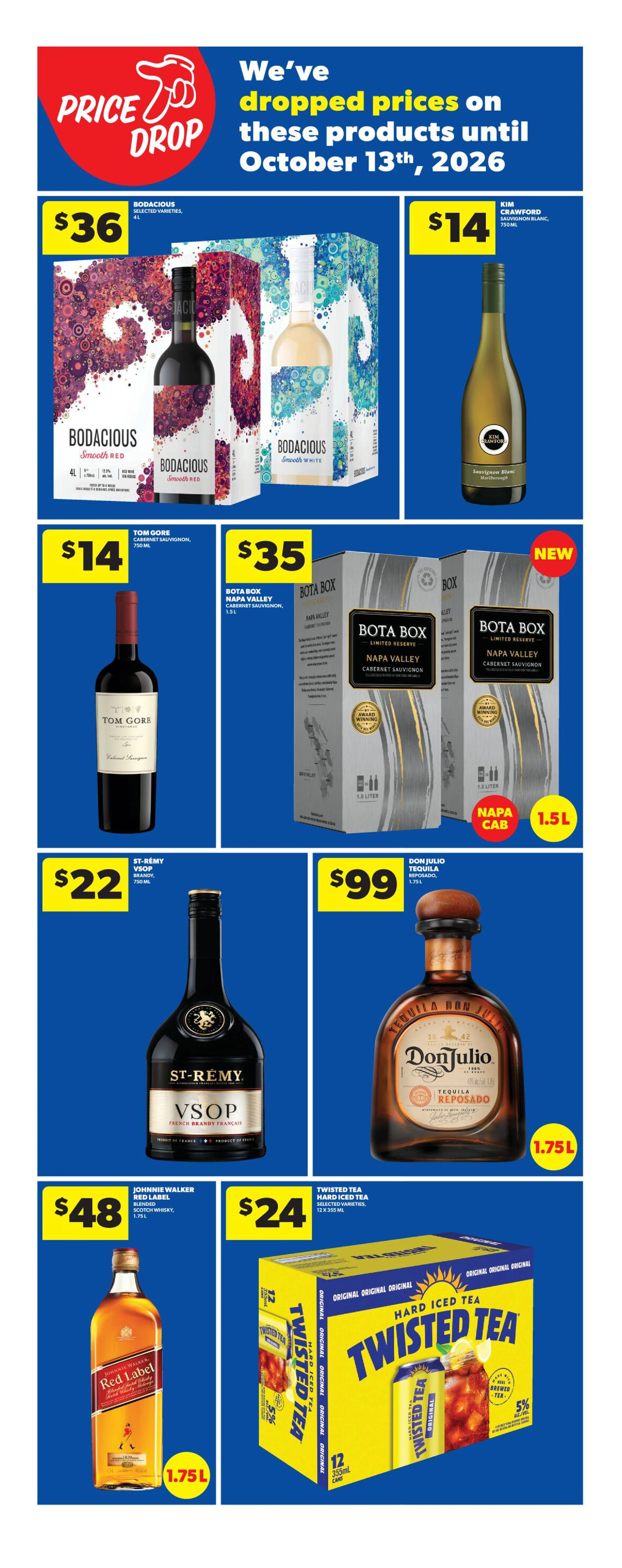 Superstore Liquor Weekly Flyer - Valid Wednesday, September 30 - Sunday, October 4 - Page 3
