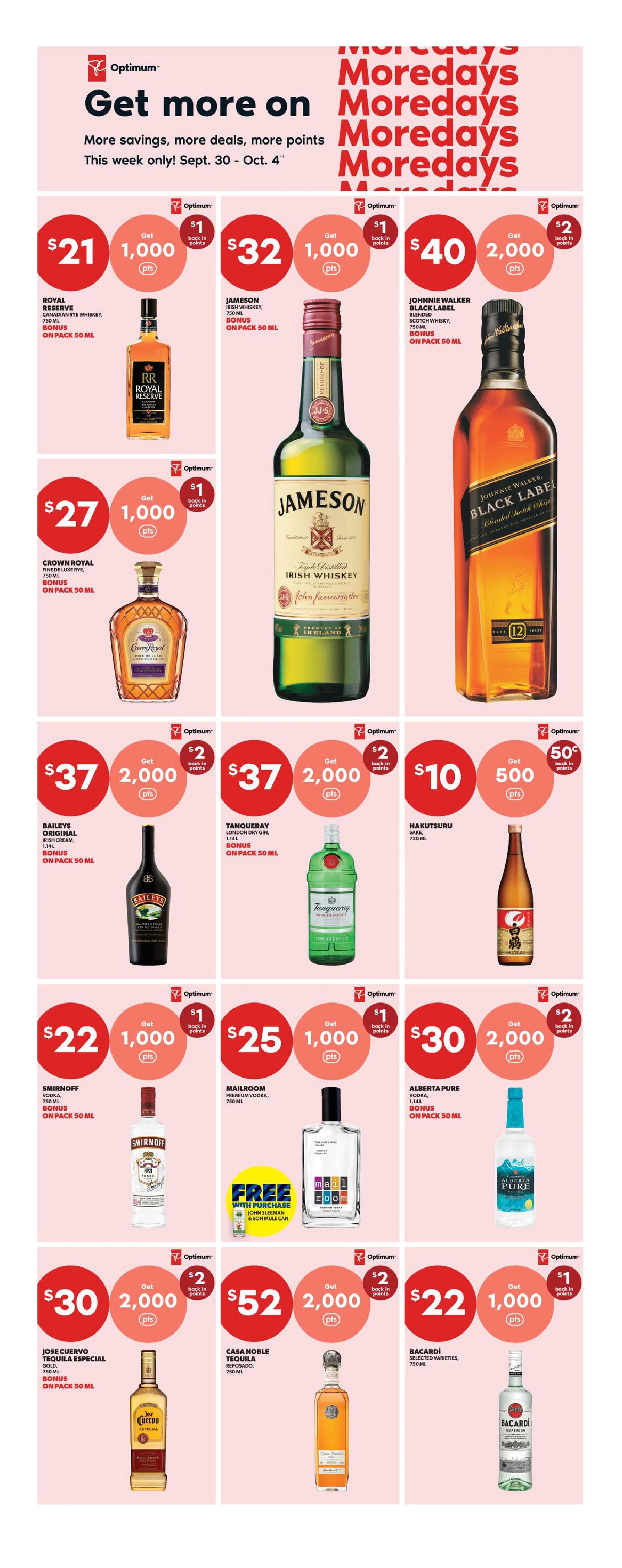 Superstore Liquor Weekly Flyer - Valid Wednesday, September 30 - Sunday, October 4 - Page 6